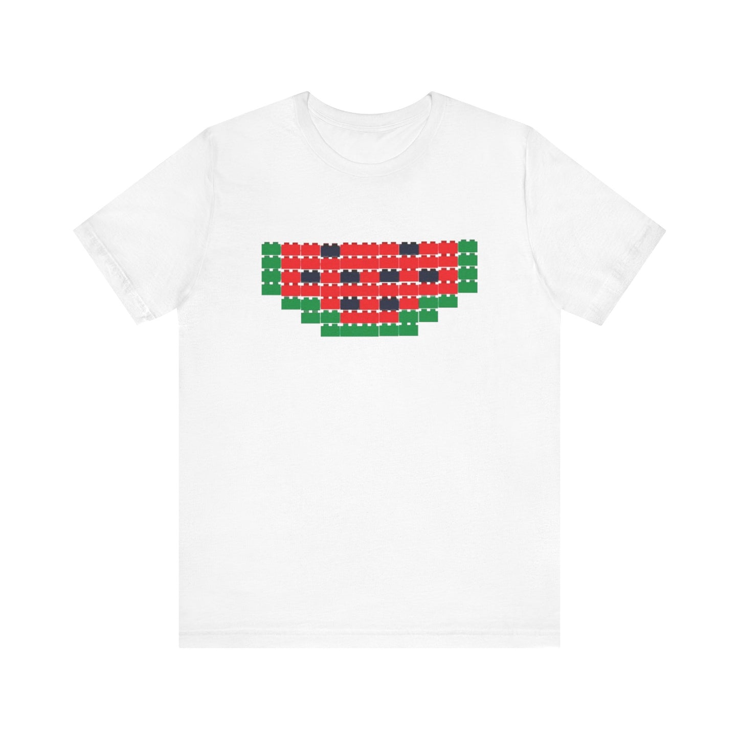Watermelon Mandala Palestine Jersey Short Sleeve Tee