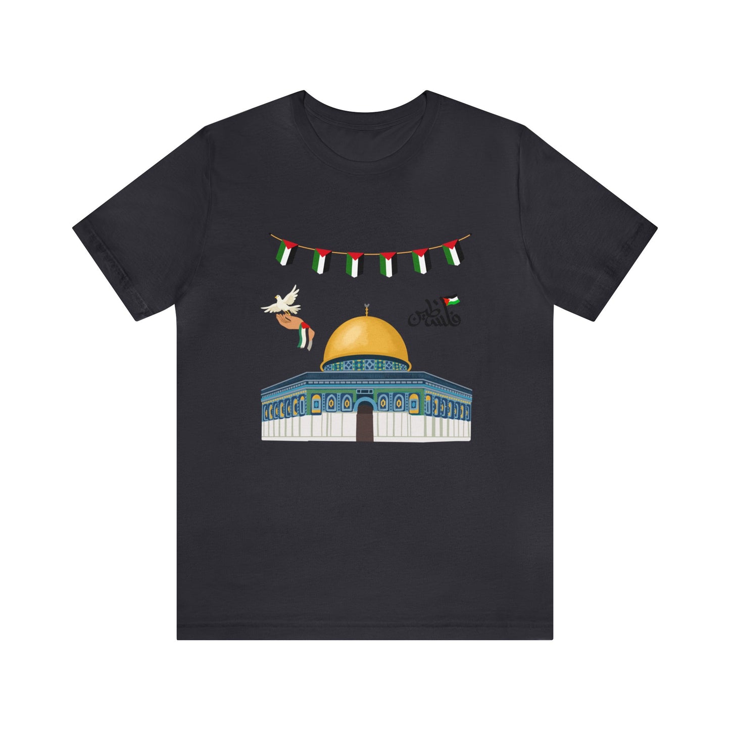 Palestine Unisex Jersey Short Sleeve Tee