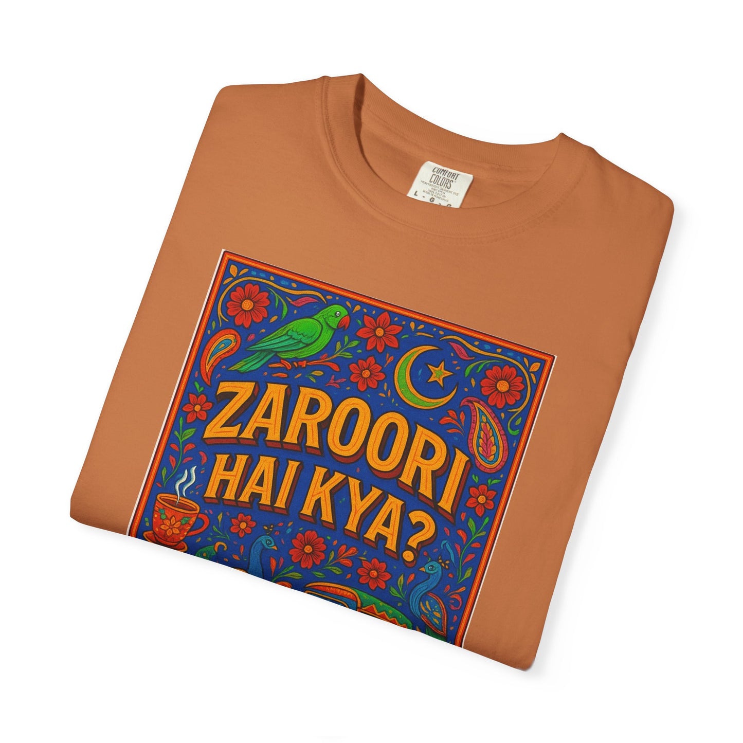 Zaroori Hai Kiya Graphic T-Shirt, Fun Casual Wear, Pop Culture Style, Gift for Friends, Everyday Comfort, Unique Statement Tee