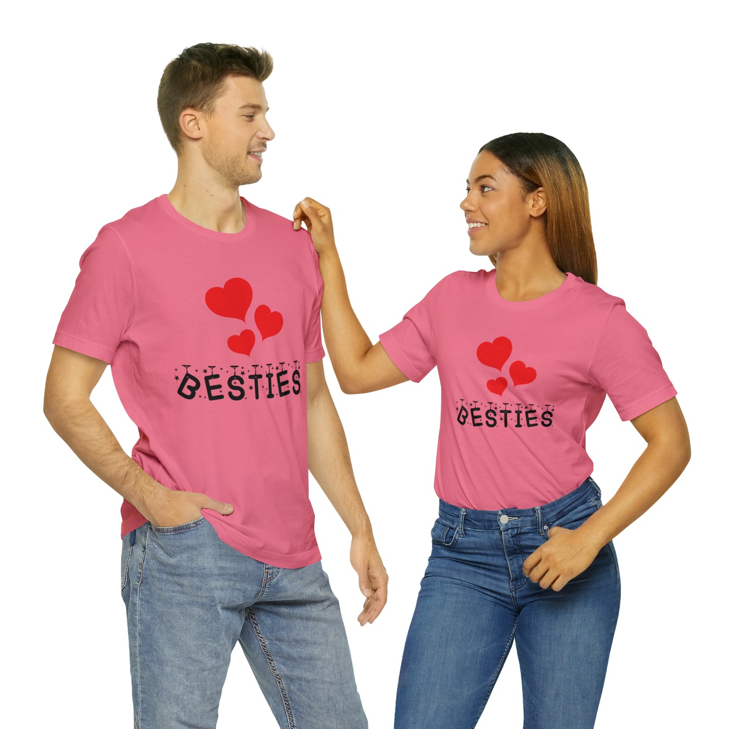 Besties Jersey Short Sleeve Tee