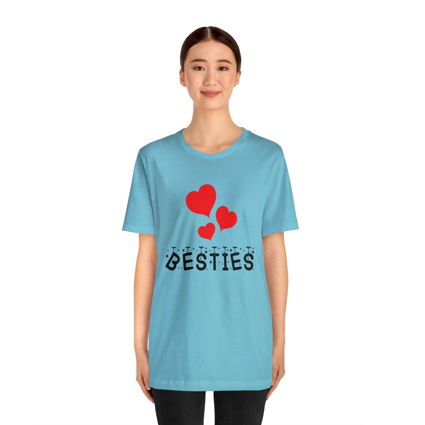 Besties Jersey Short Sleeve Tee
