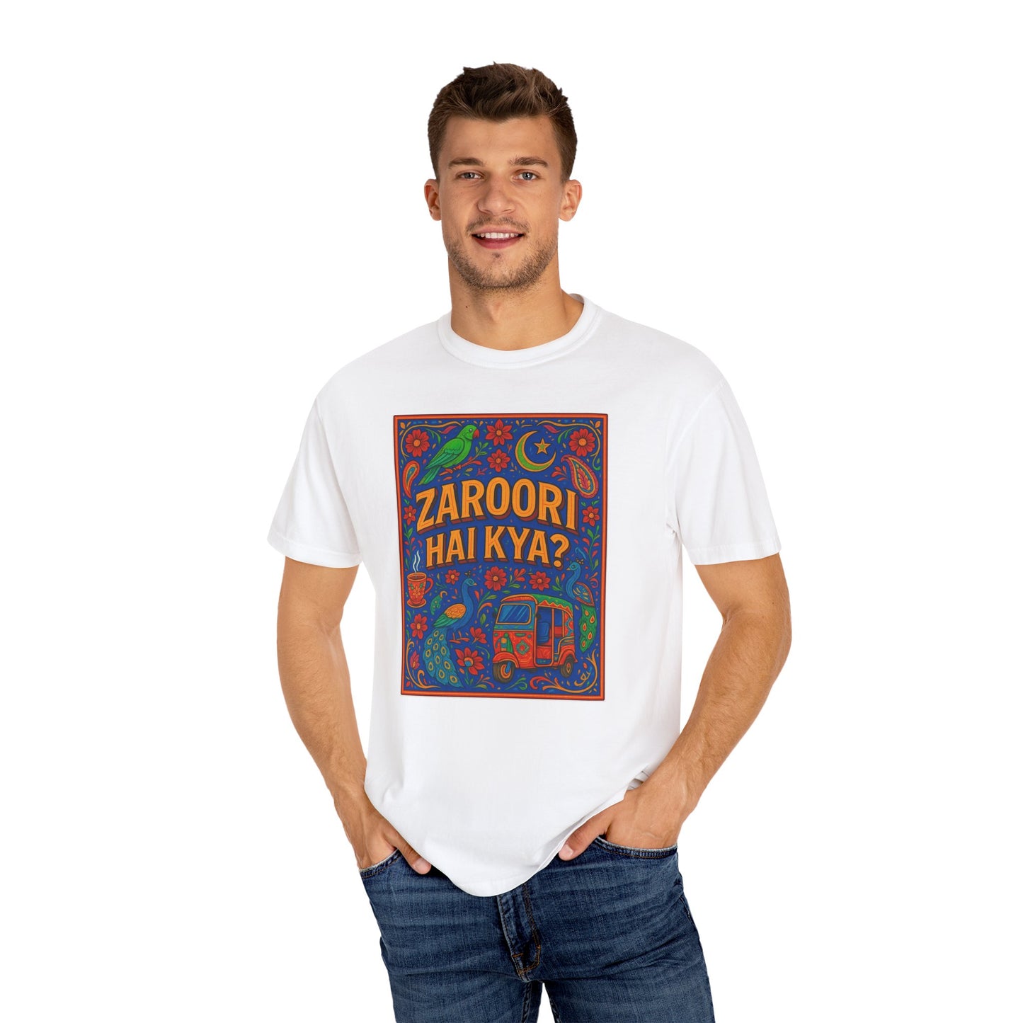 Zaroori Hai Kiya Graphic T-Shirt, Fun Casual Wear, Pop Culture Style, Gift for Friends, Everyday Comfort, Unique Statement Tee