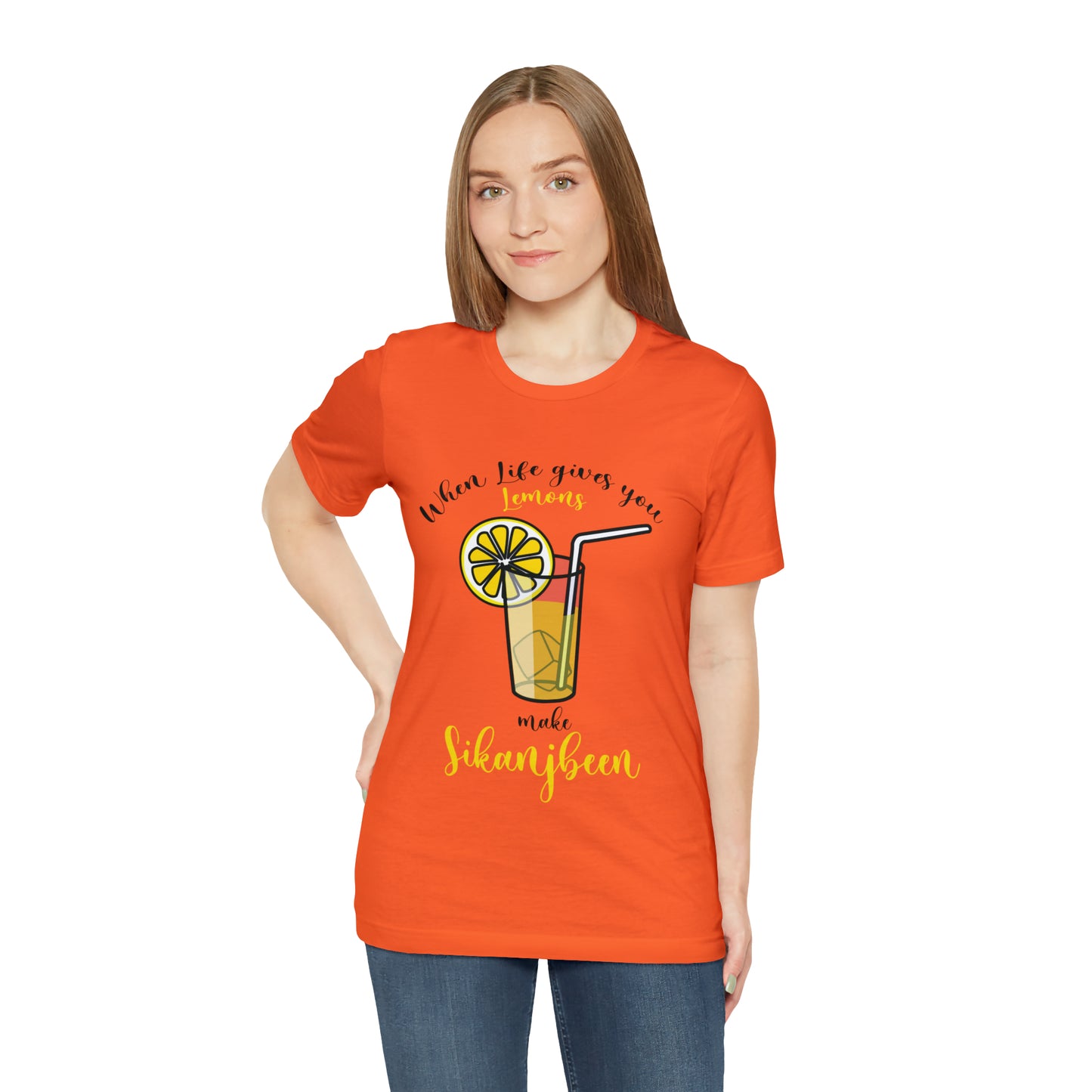 When life gives you lemon Jersey Short Sleeve Tee