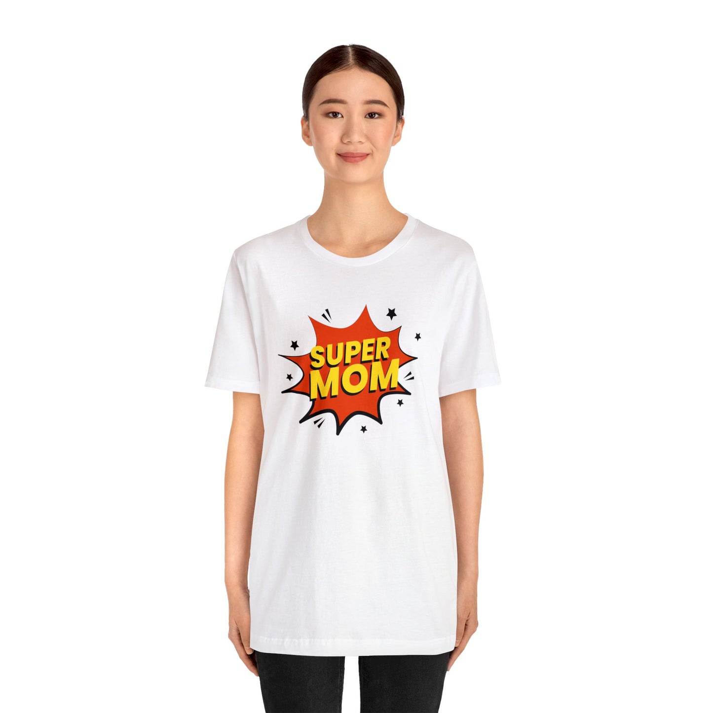 Super mom Jersey Short Sleeve Tee