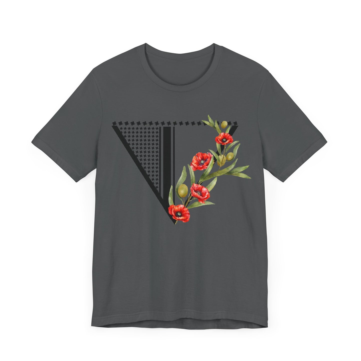Mandala Palestine Jersey Tee - Stylish & Versatile Summer Top