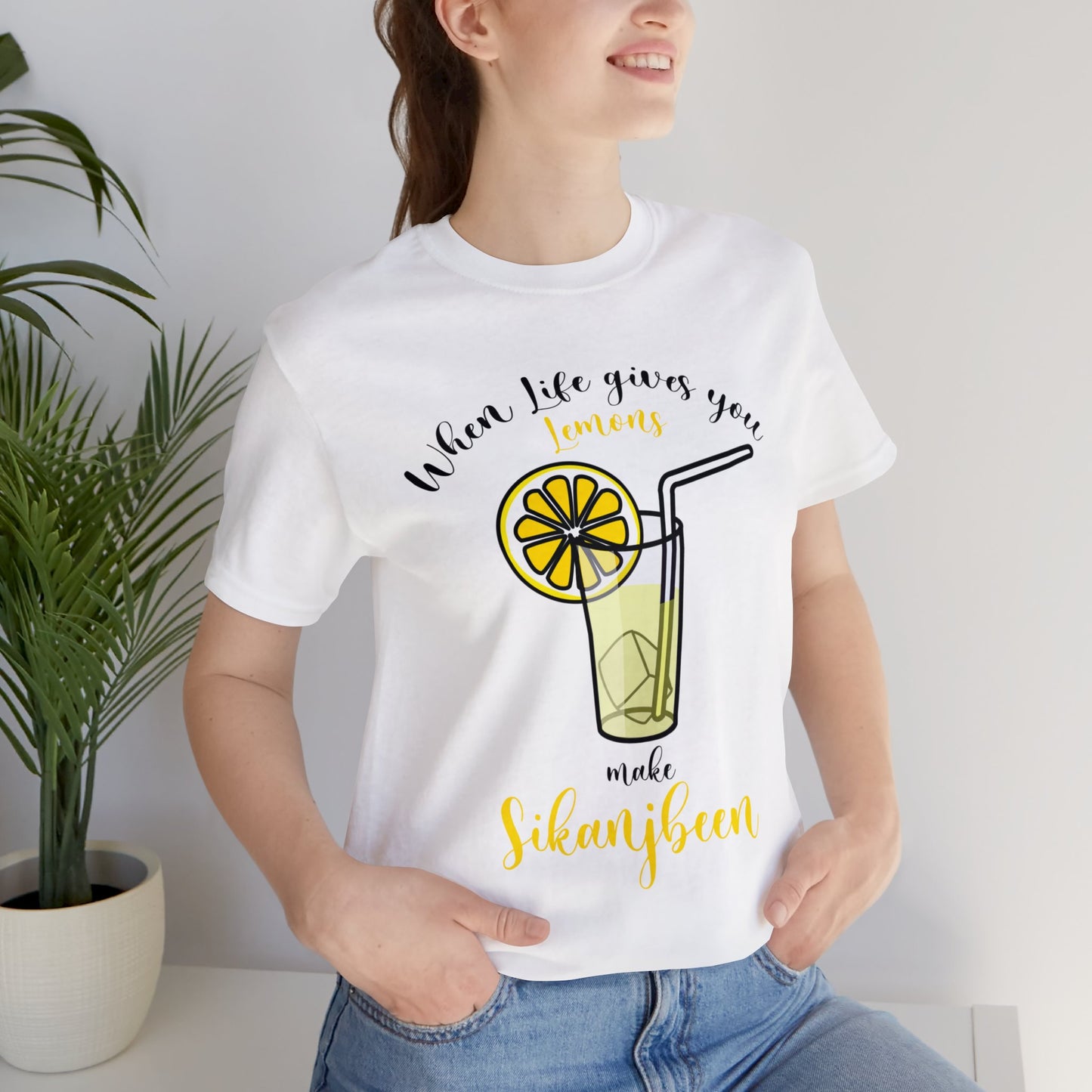 When life gives you lemons Jersey Short Sleeve Tee