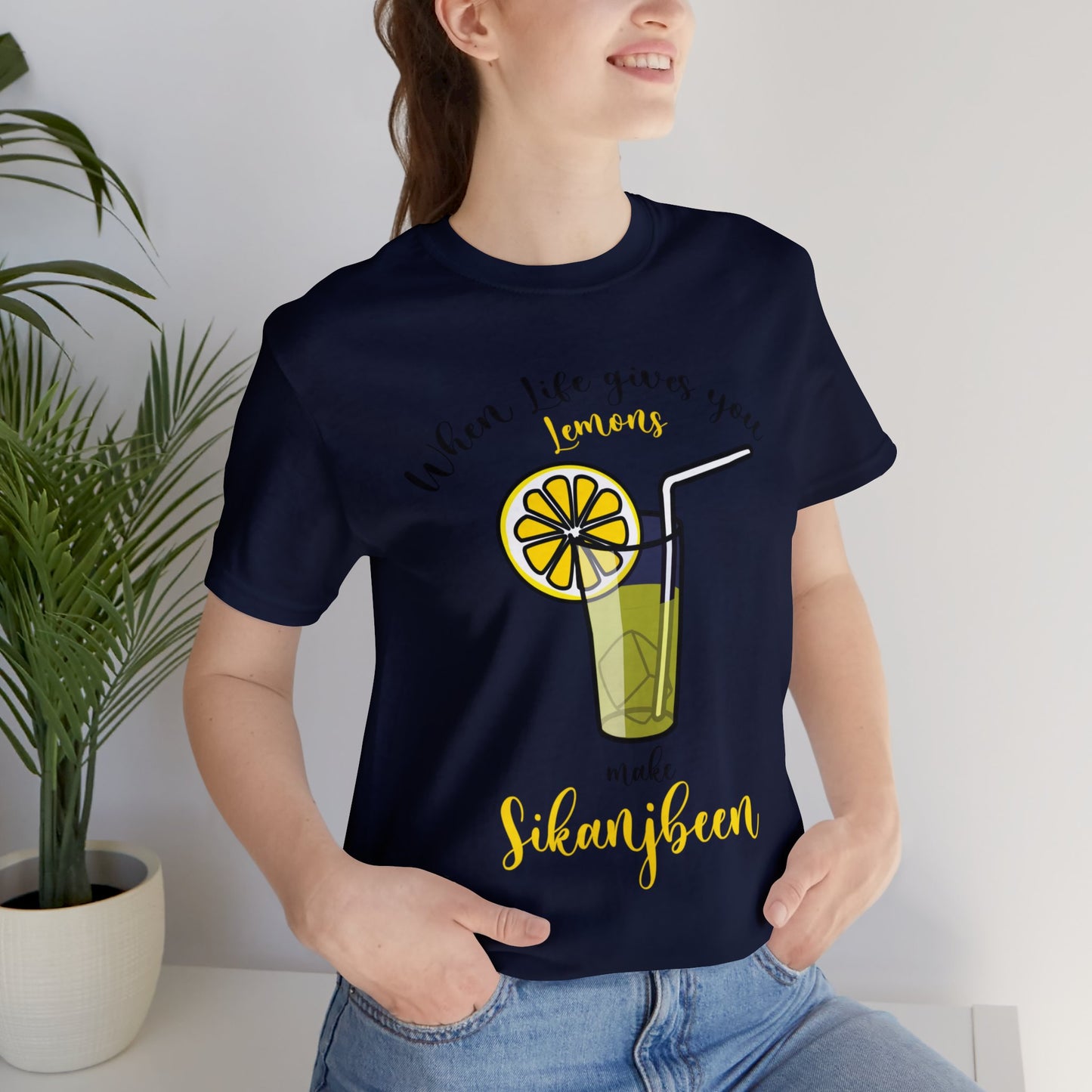 When life gives you lemons Jersey Short Sleeve Tee