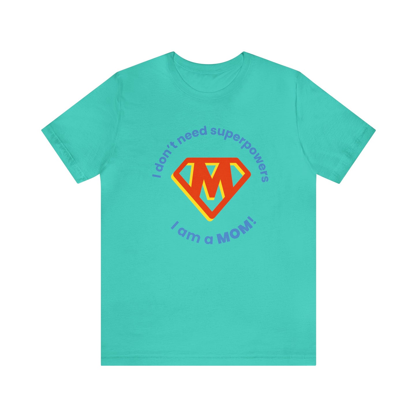 Mom M Jersey Short Sleeve Tee