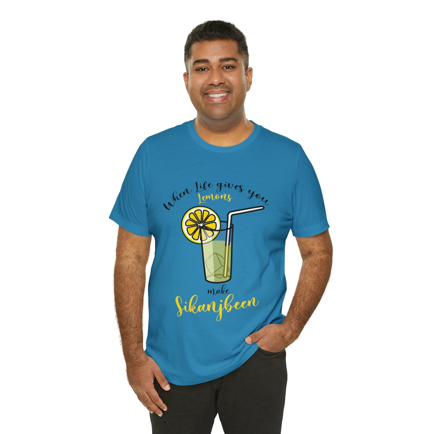 When life gives you lemon Jersey Short Sleeve Tee