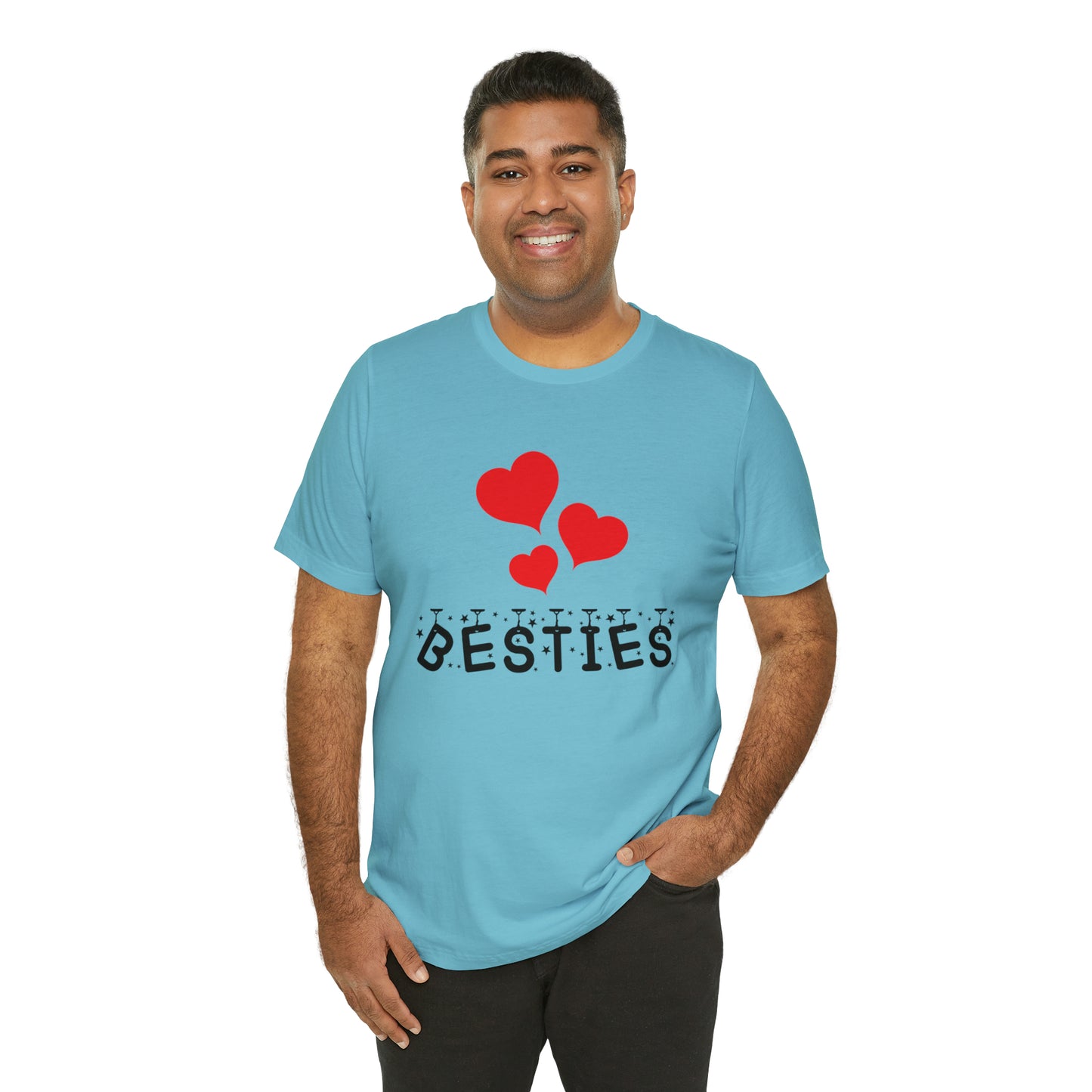 Besties Jersey Short Sleeve Tee