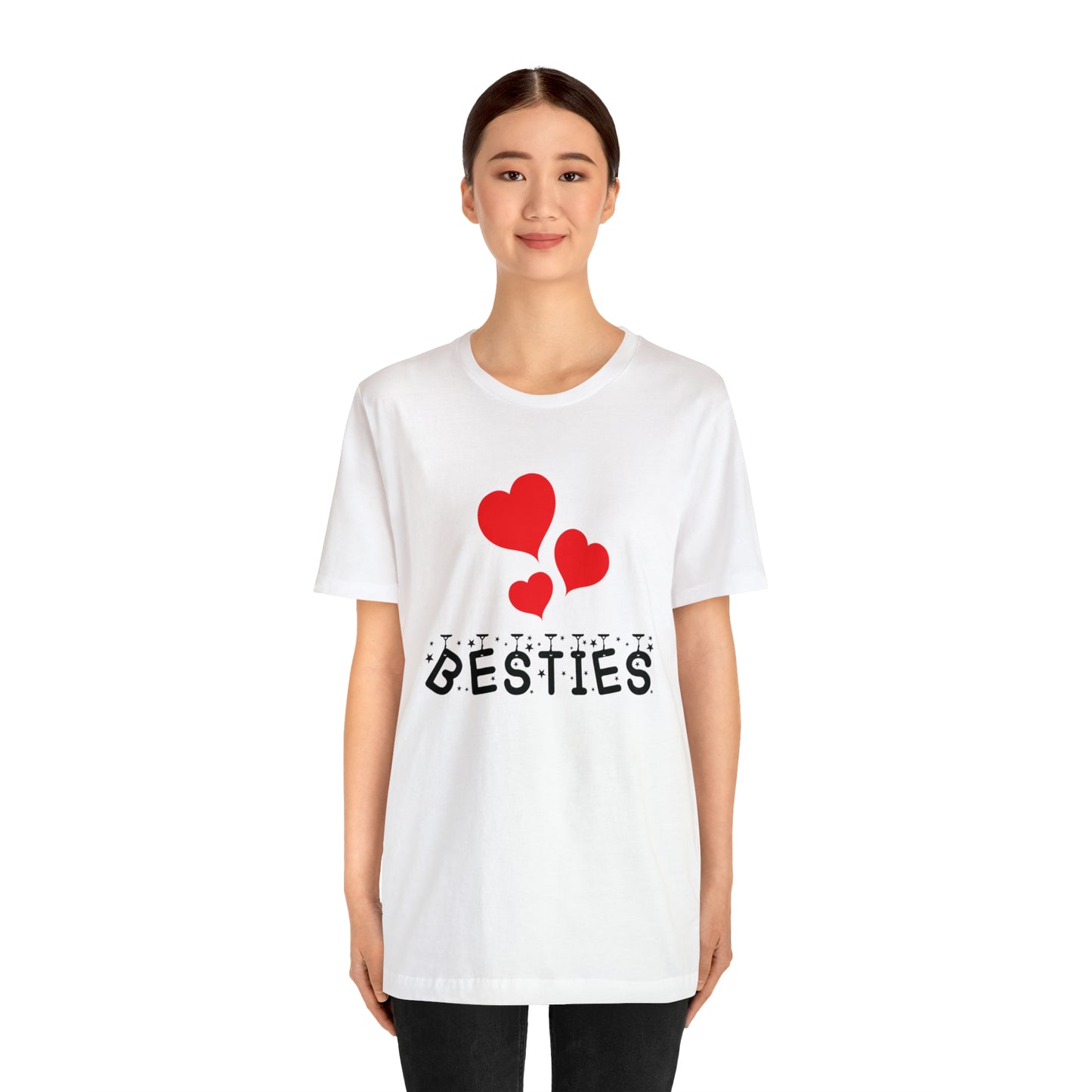 Besties Jersey Short Sleeve Tee