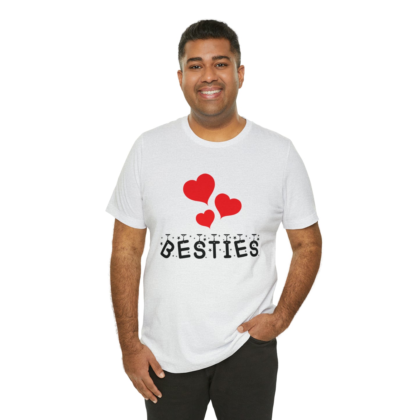 Besties Jersey Short Sleeve Tee