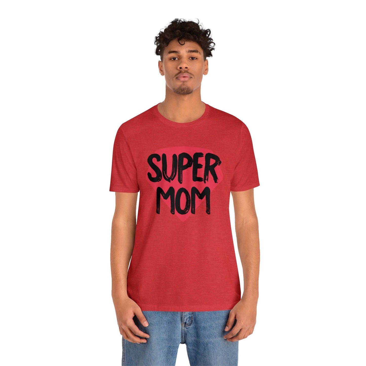 Super mom Jersey Short Sleeve Tee