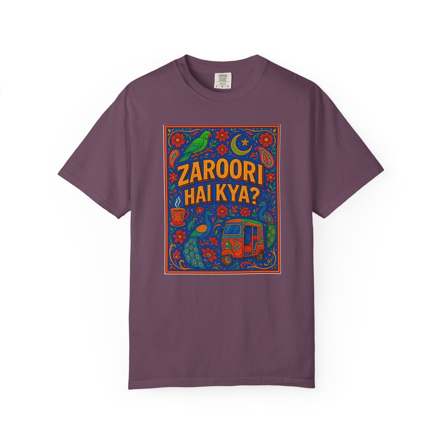 Zaroori Hai Kiya Graphic T-Shirt, Fun Casual Wear, Pop Culture Style, Gift for Friends, Everyday Comfort, Unique Statement Tee