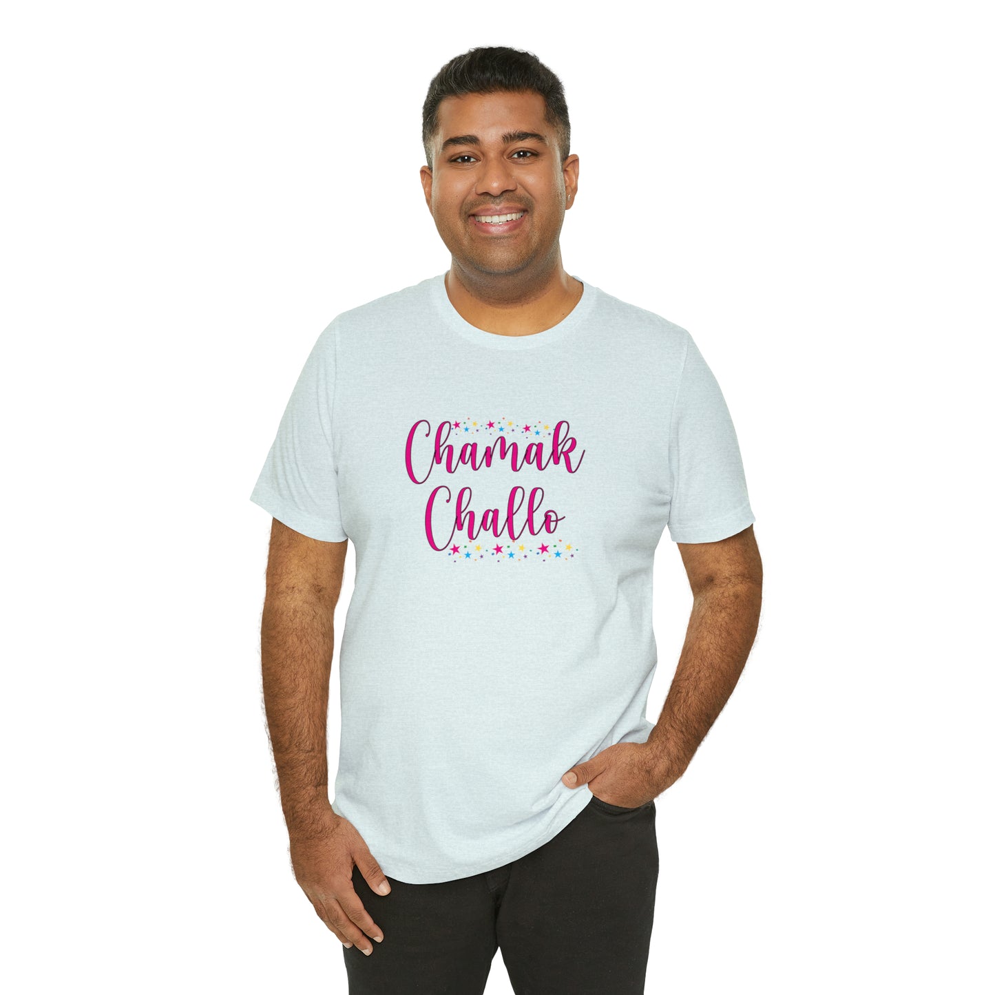Chamak challo Jersey Short Sleeve Tee