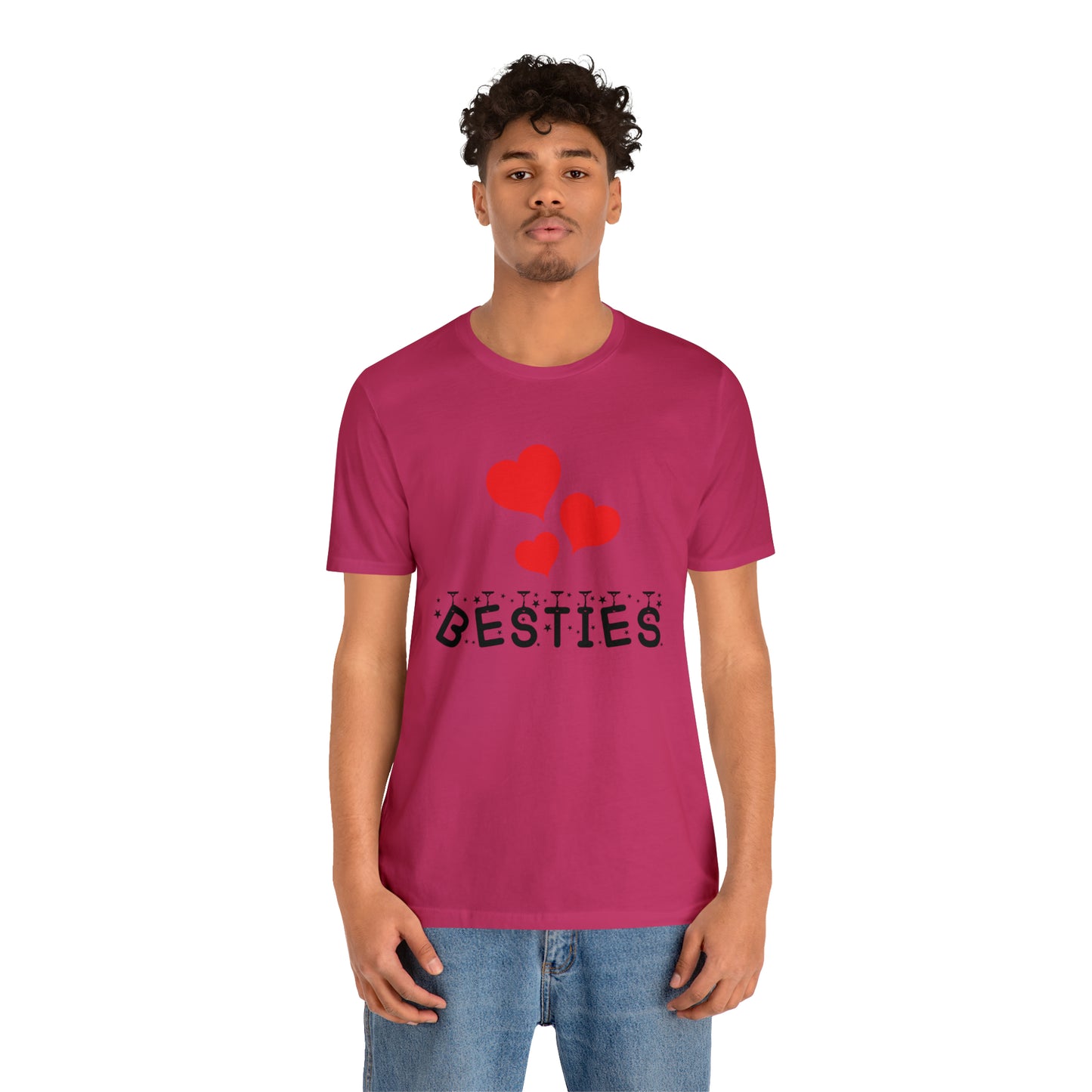 Besties Jersey Short Sleeve Tee