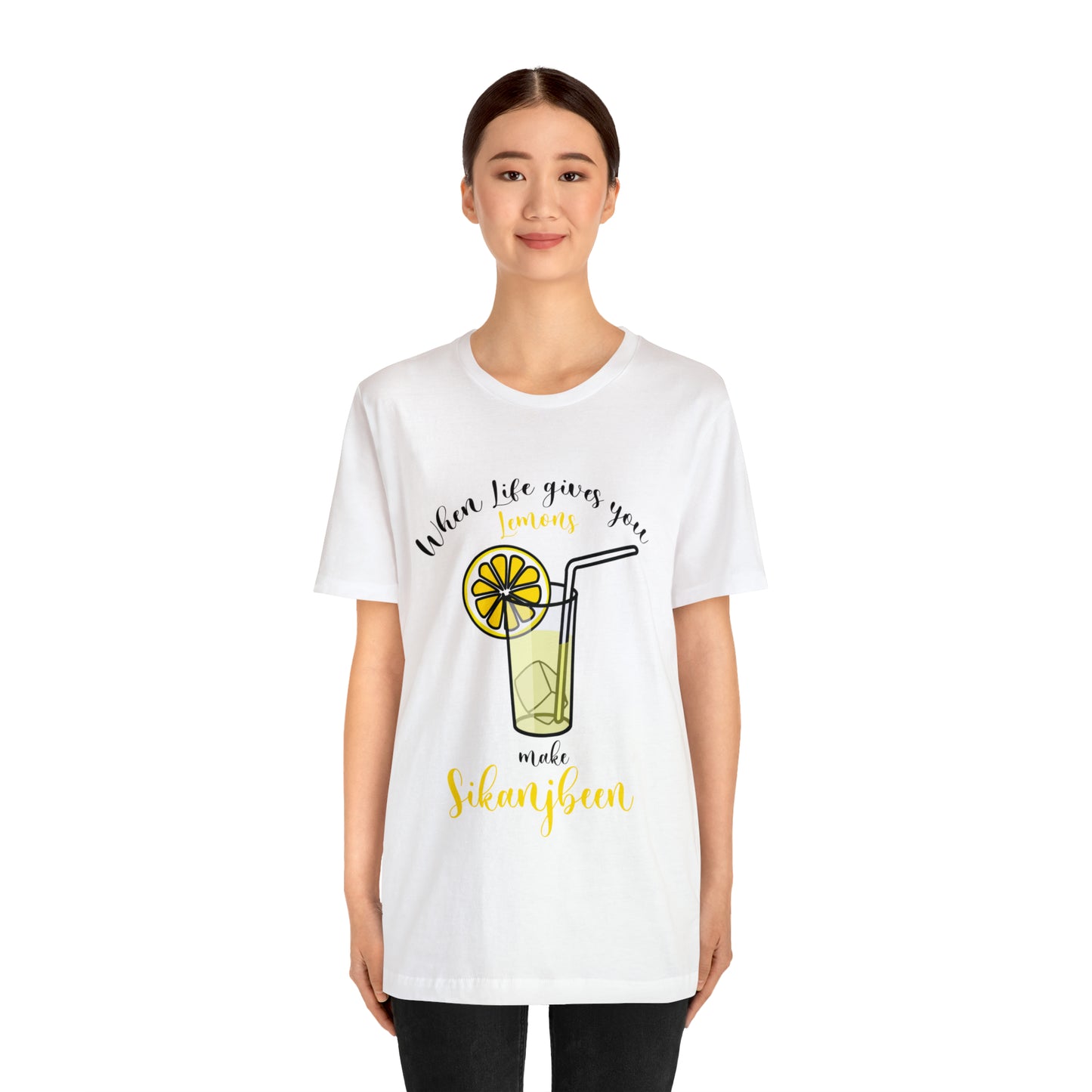 When life gives you lemon Jersey Short Sleeve Tee