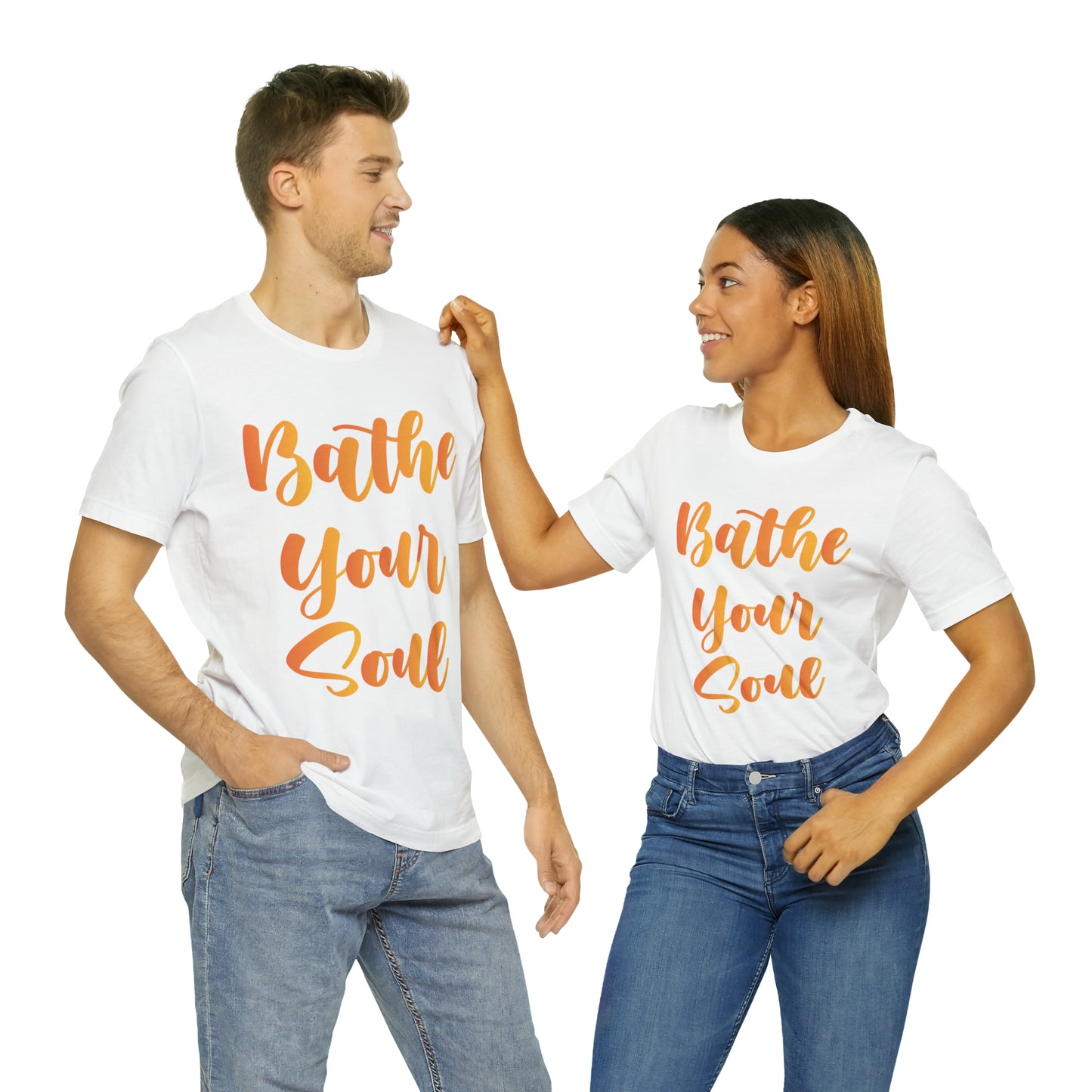 Bathe your soul Jersey Short Sleeve Tee