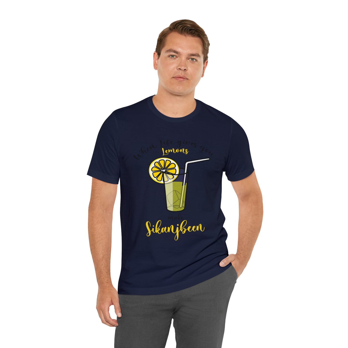 When life gives you lemons Jersey Short Sleeve Tee