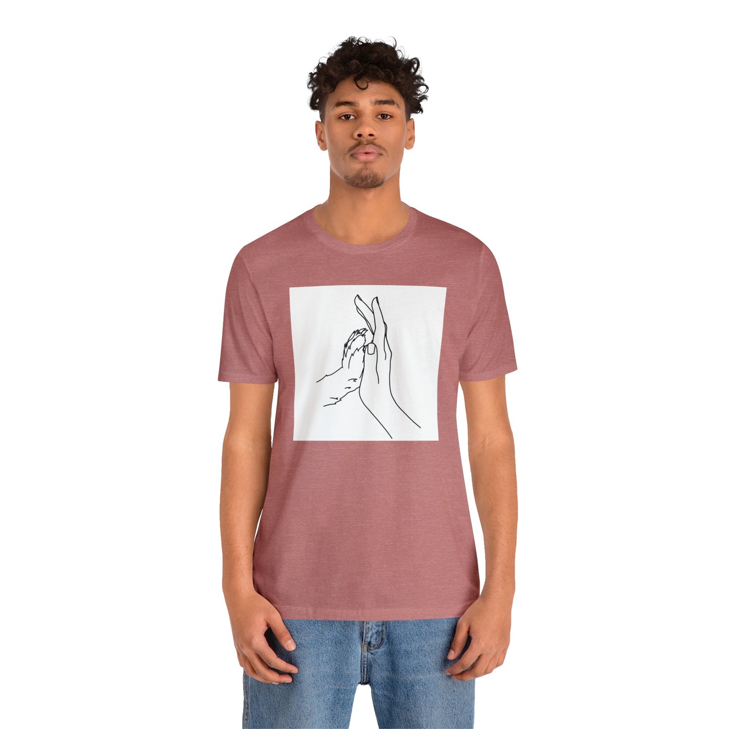 Dog Paw Unisex Jersey Short Sleeve Tee