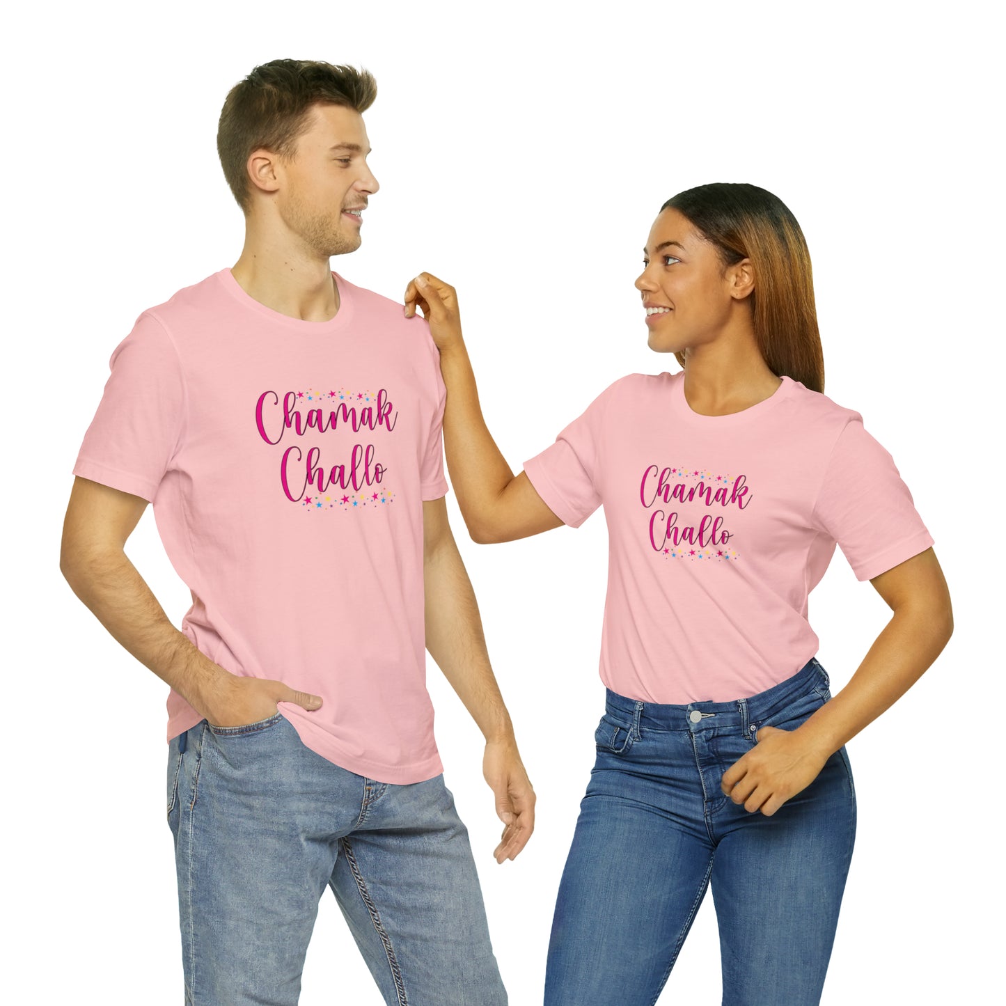 Chamak challo Jersey Short Sleeve Tee