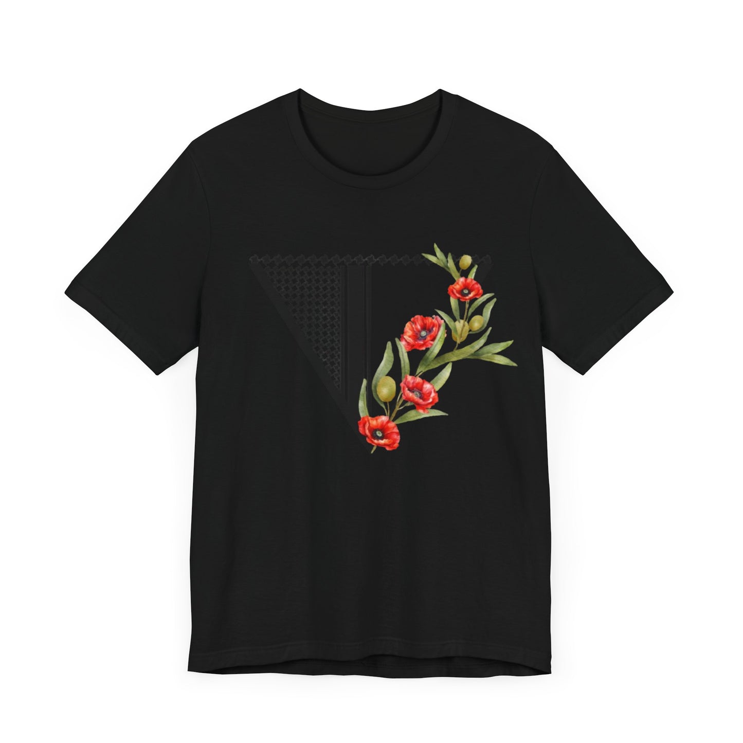 Mandala Palestine Jersey Short Sleeve Tee