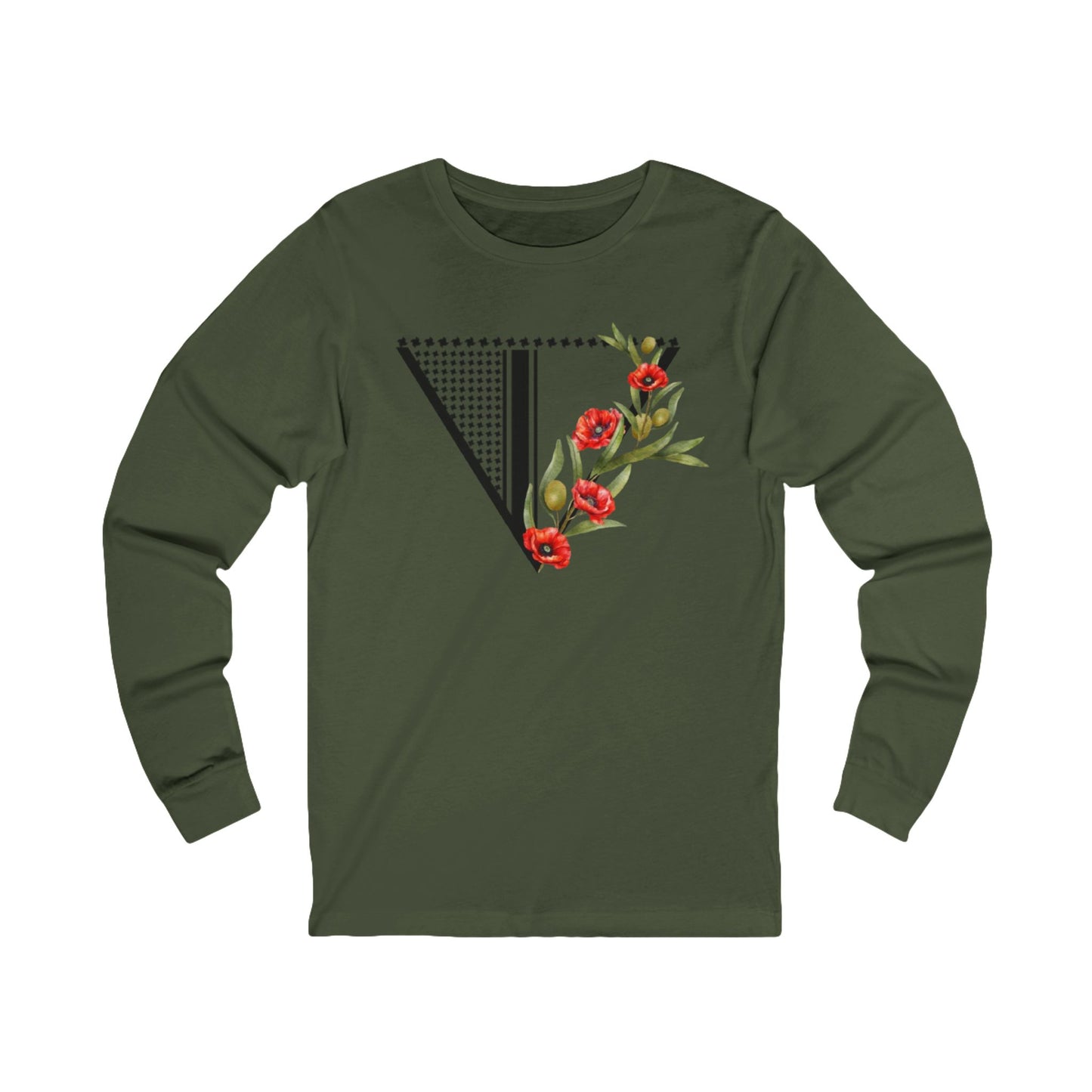 Mandala Palestine Long Sleeve Tee