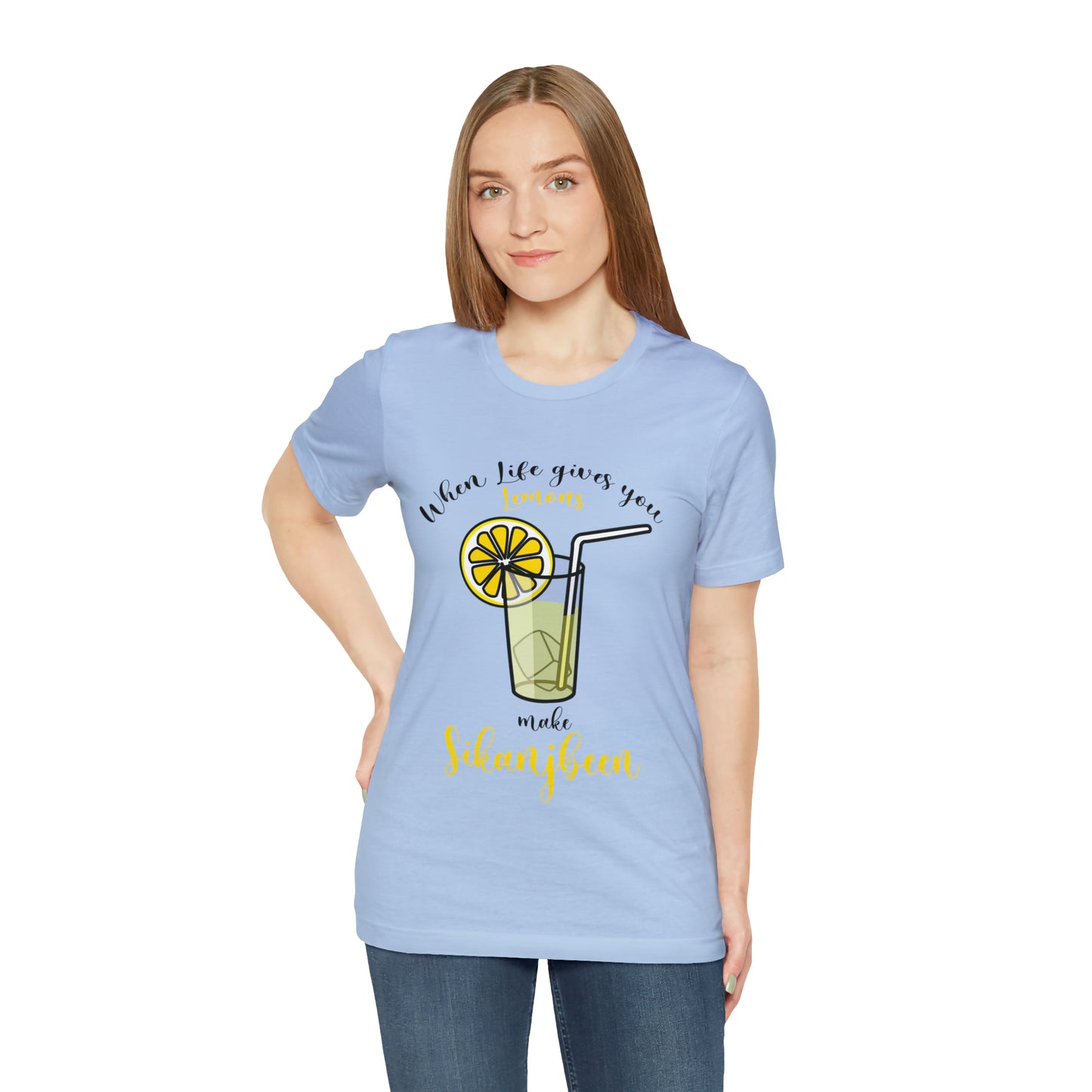 When life gives you lemon Jersey Short Sleeve Tee