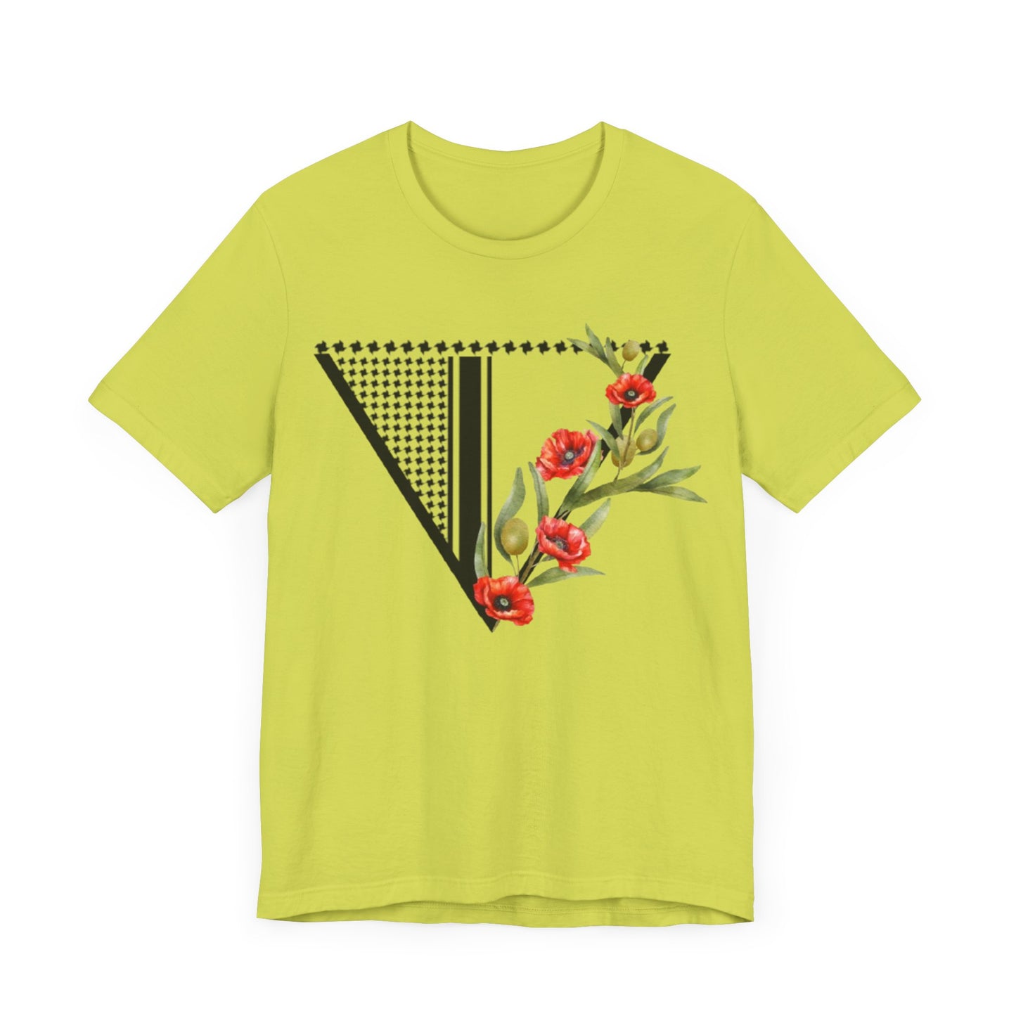 Mandala Palestine Jersey Tee - Stylish & Versatile Summer Top
