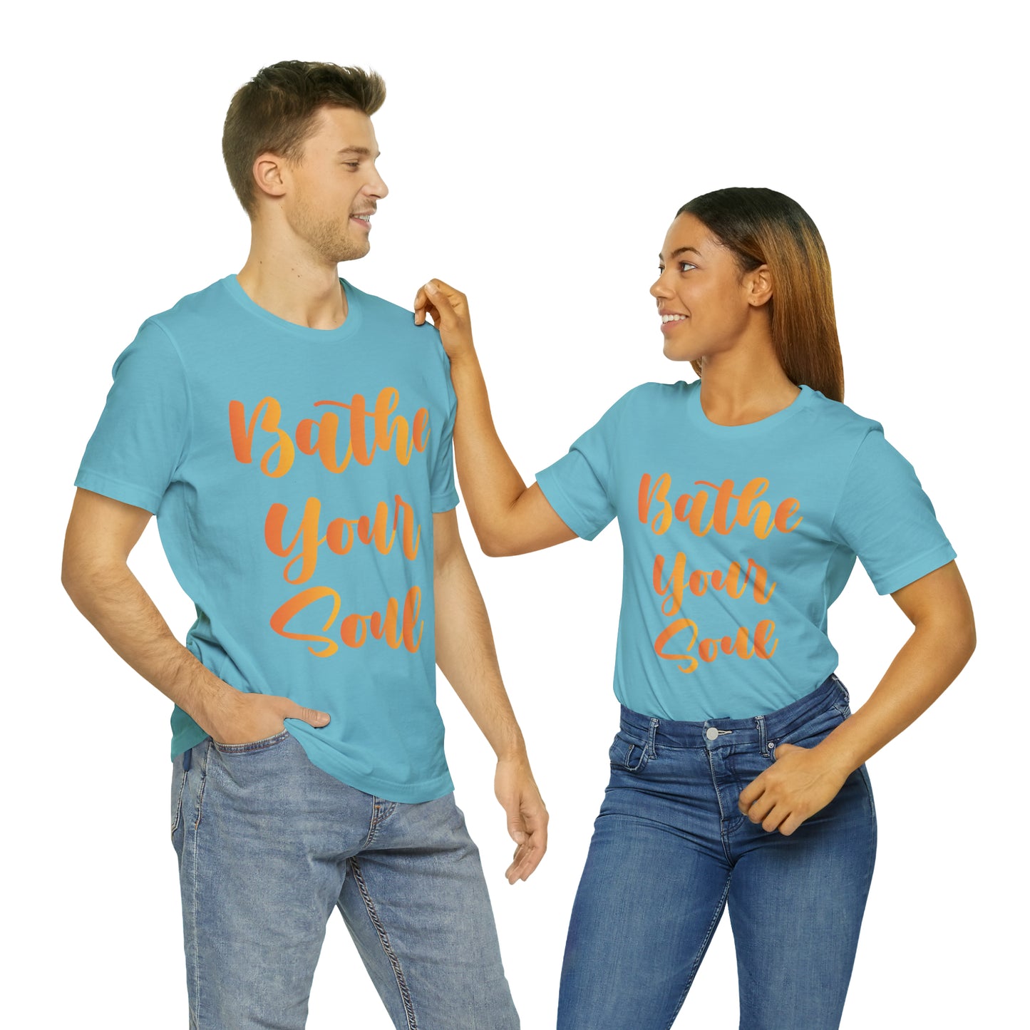 Bathe your soul Jersey Short Sleeve Tee