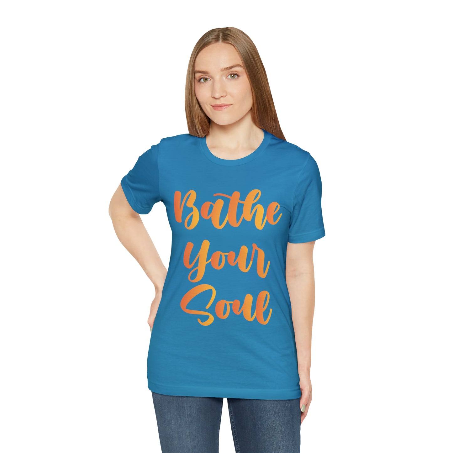 Bathe your soul Jersey Short Sleeve Tee