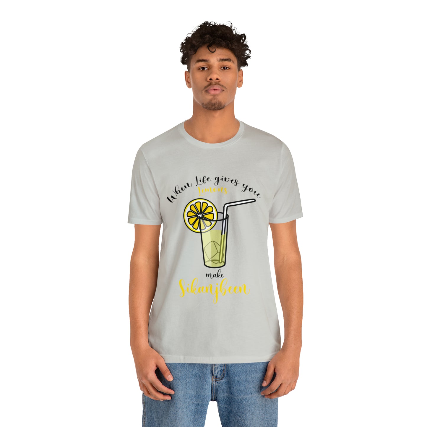 When life gives you lemon Jersey Short Sleeve Tee