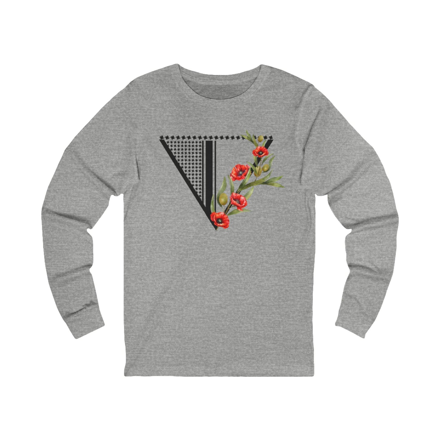 Mandala Palestine Long Sleeve Tee