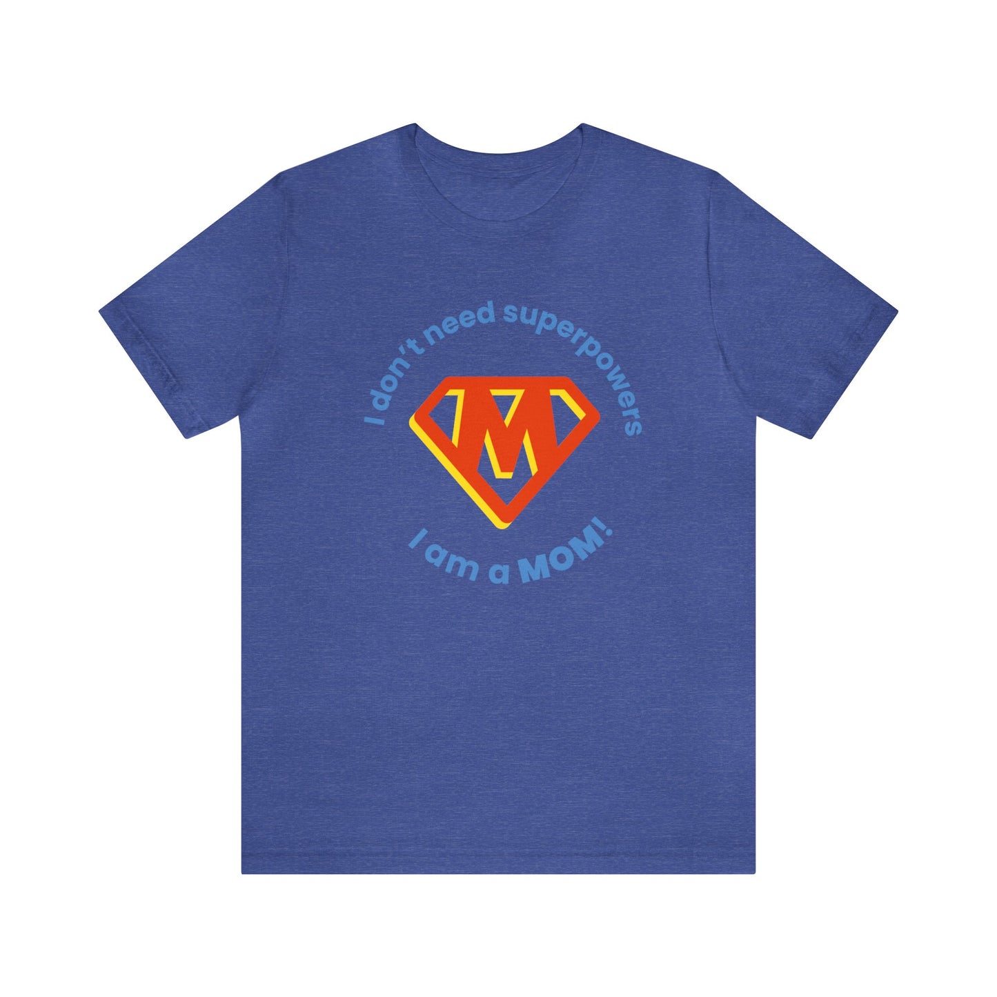 Mom M Jersey Short Sleeve Tee
