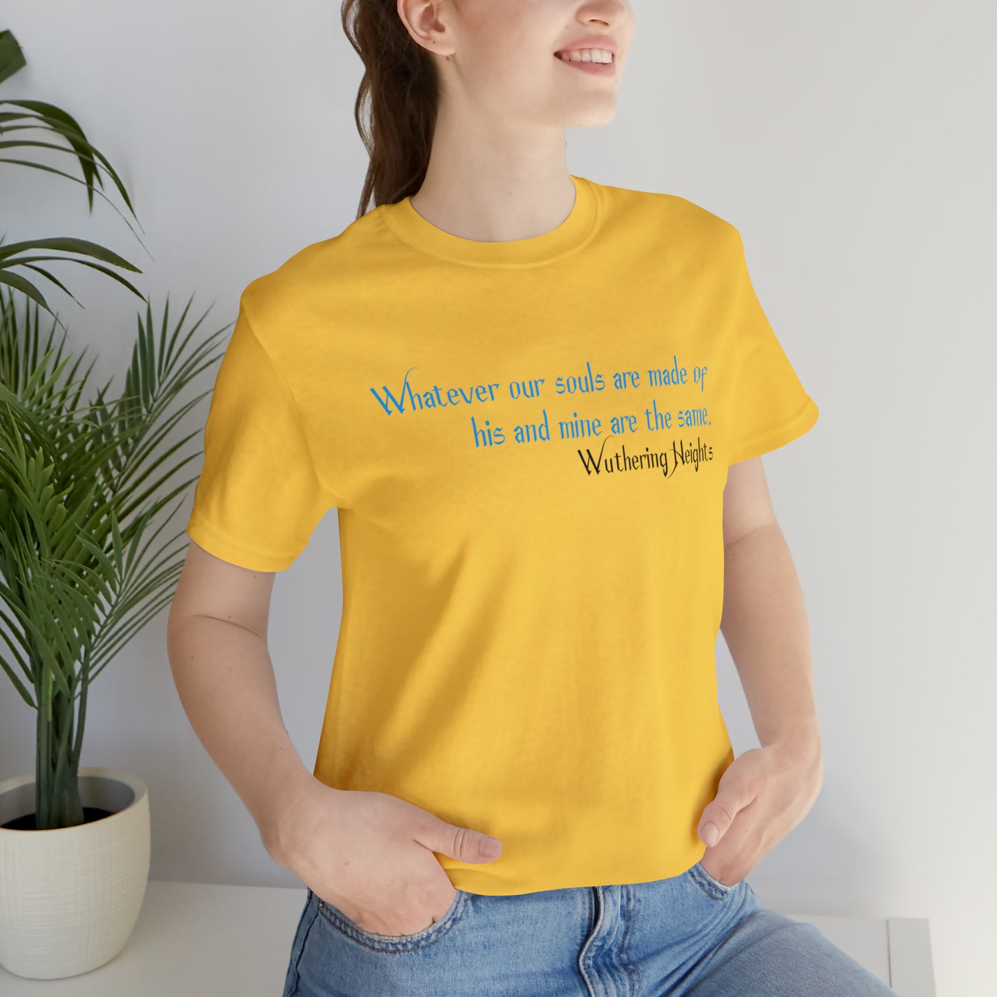 What our souls are made up Jersey Short Sleeve Tee