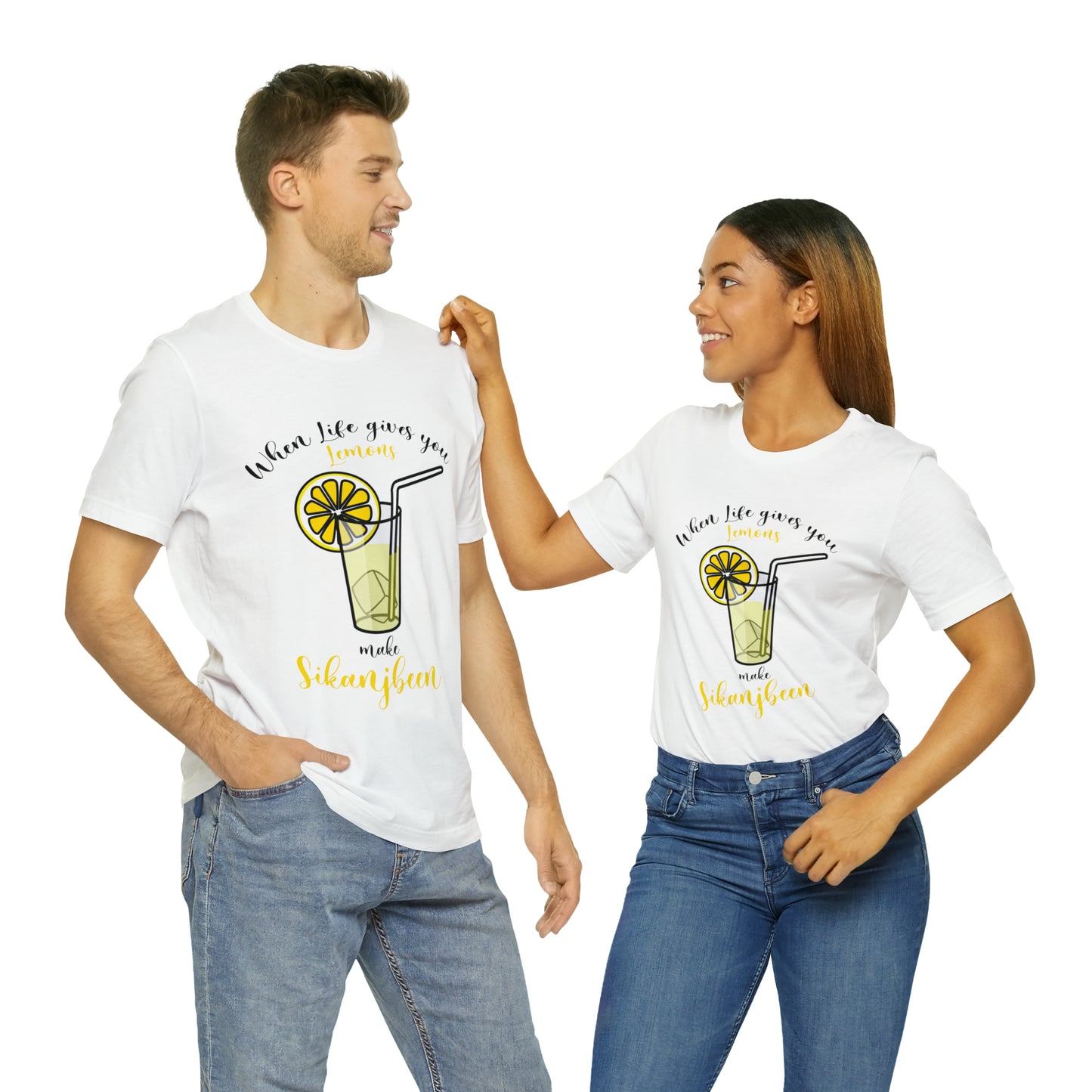When life gives you lemon Jersey Short Sleeve Tee