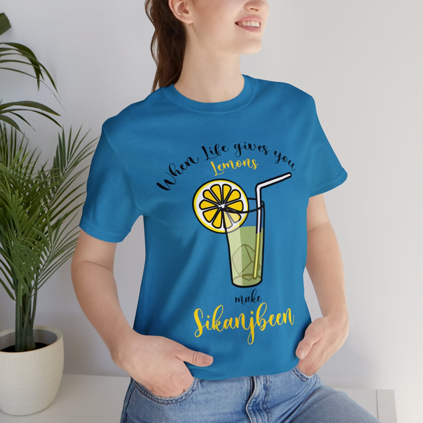 When life gives you lemons Jersey Short Sleeve Tee