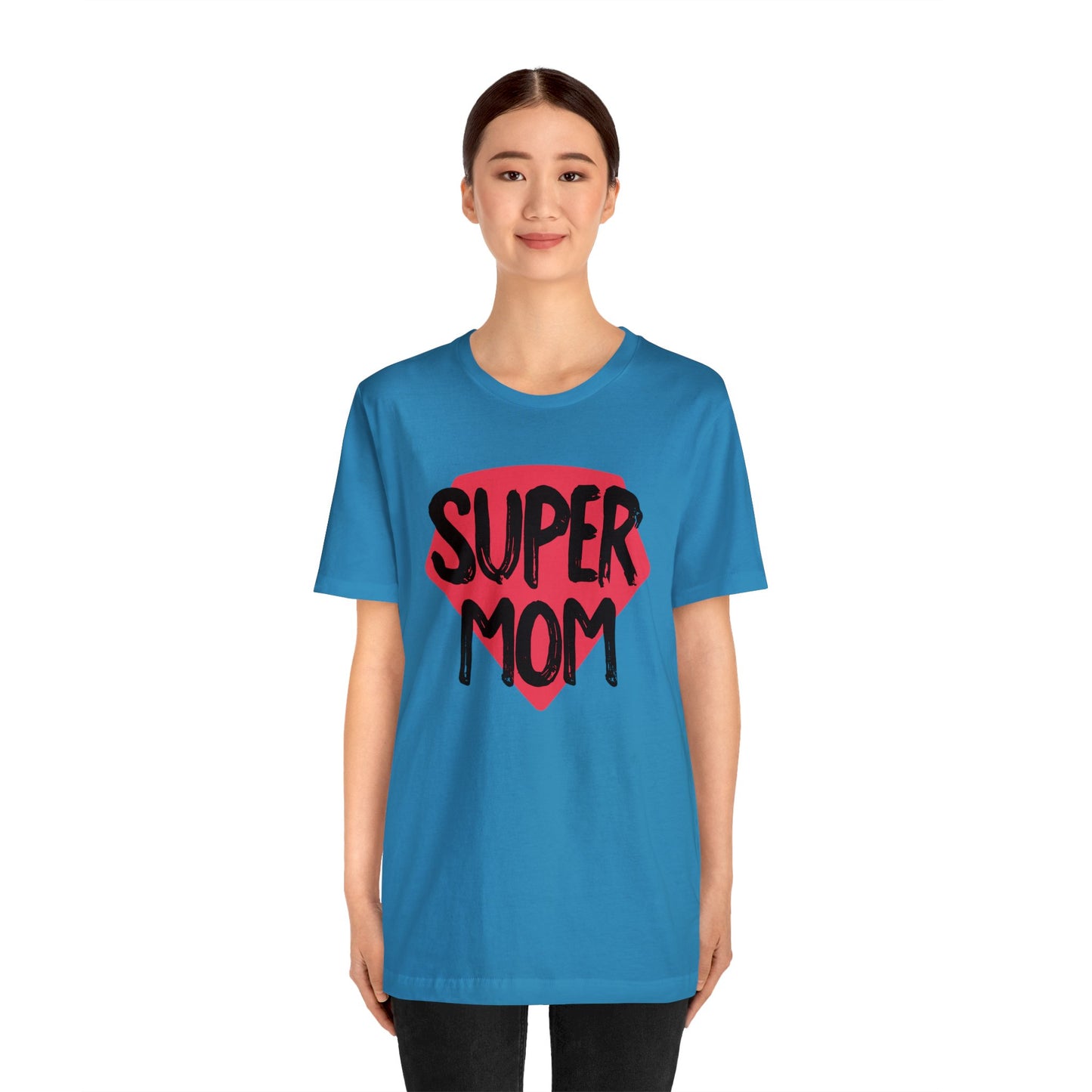 Super mom Jersey Short Sleeve Tee