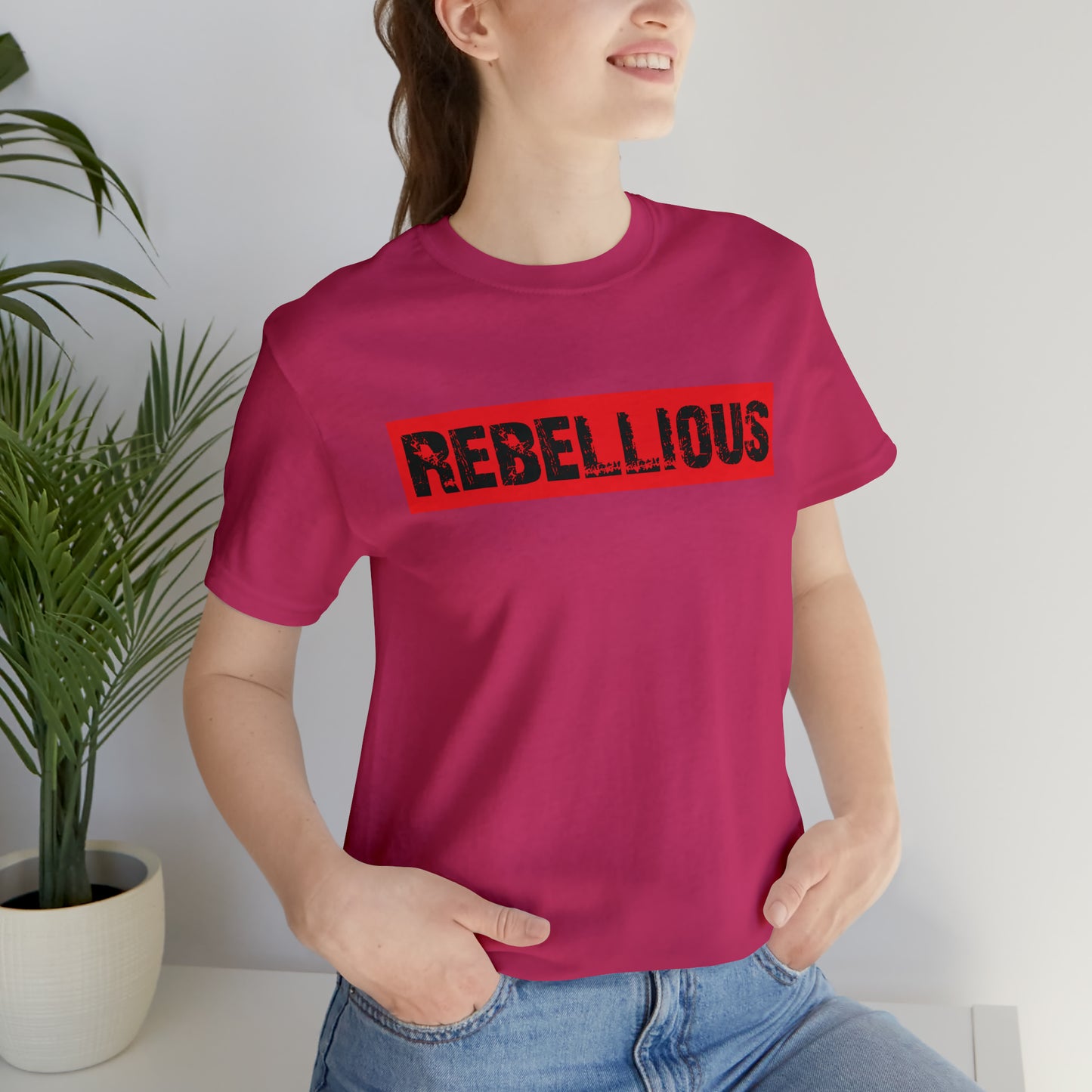 Rebellious Jersey Short Sleeve Tee