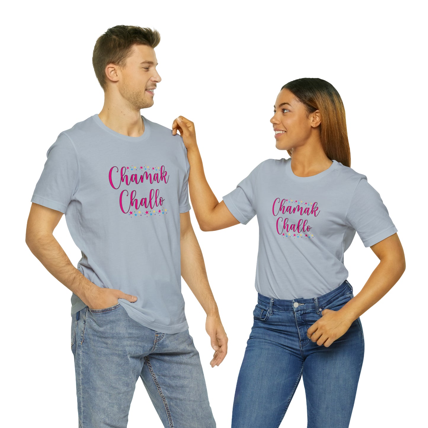 Chamak challo Jersey Short Sleeve Tee