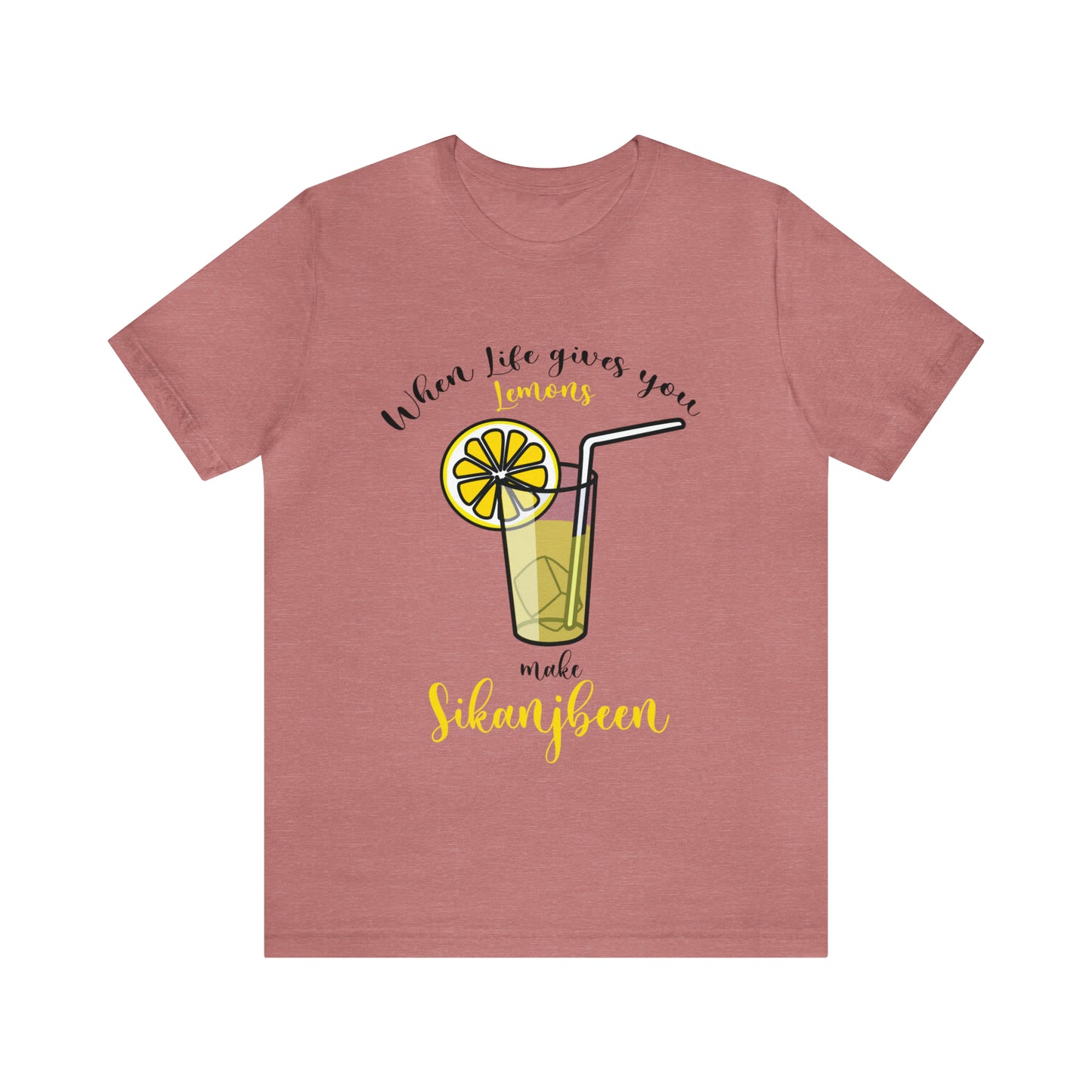 When life gives you lemon Jersey Short Sleeve Tee