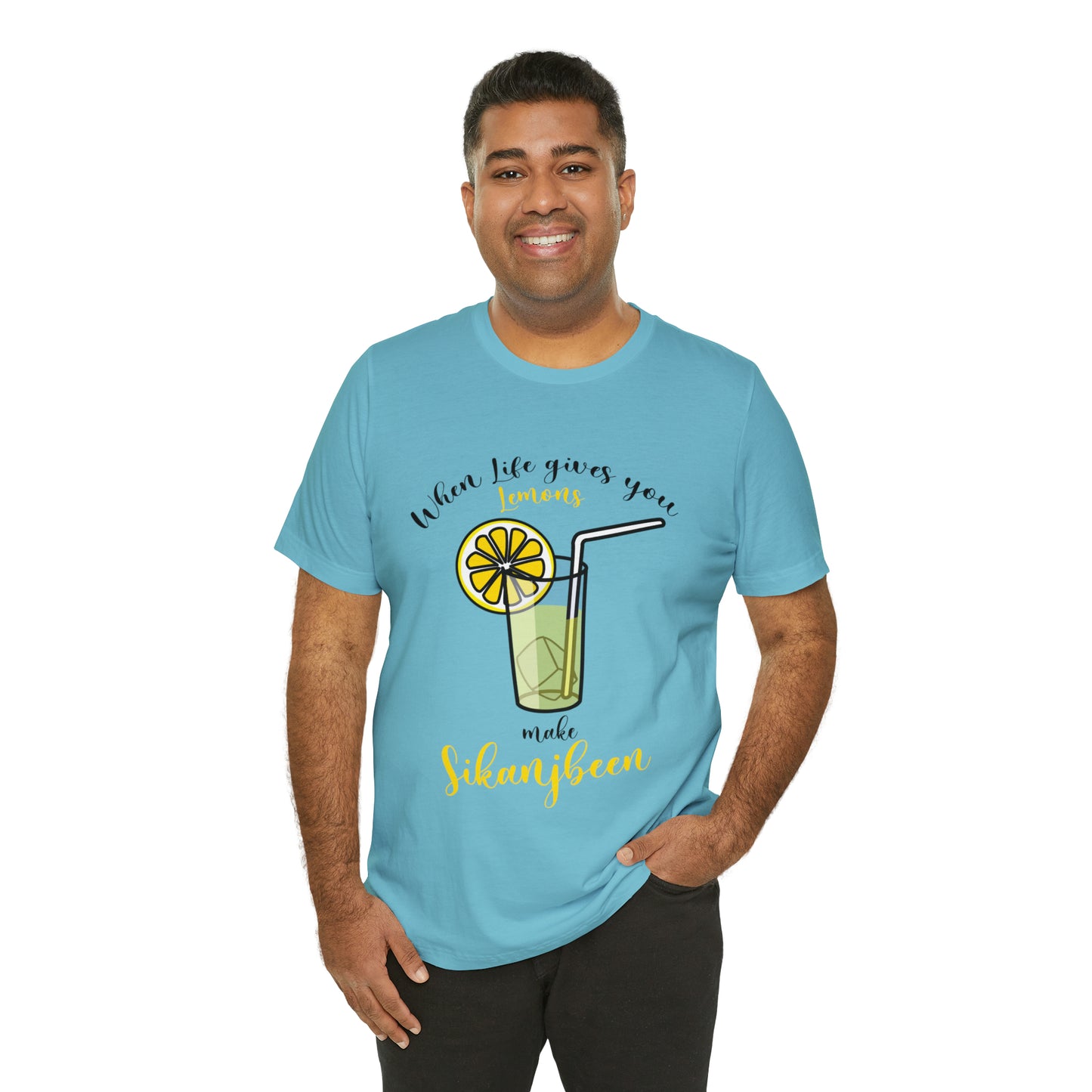 When life gives you lemon Jersey Short Sleeve Tee