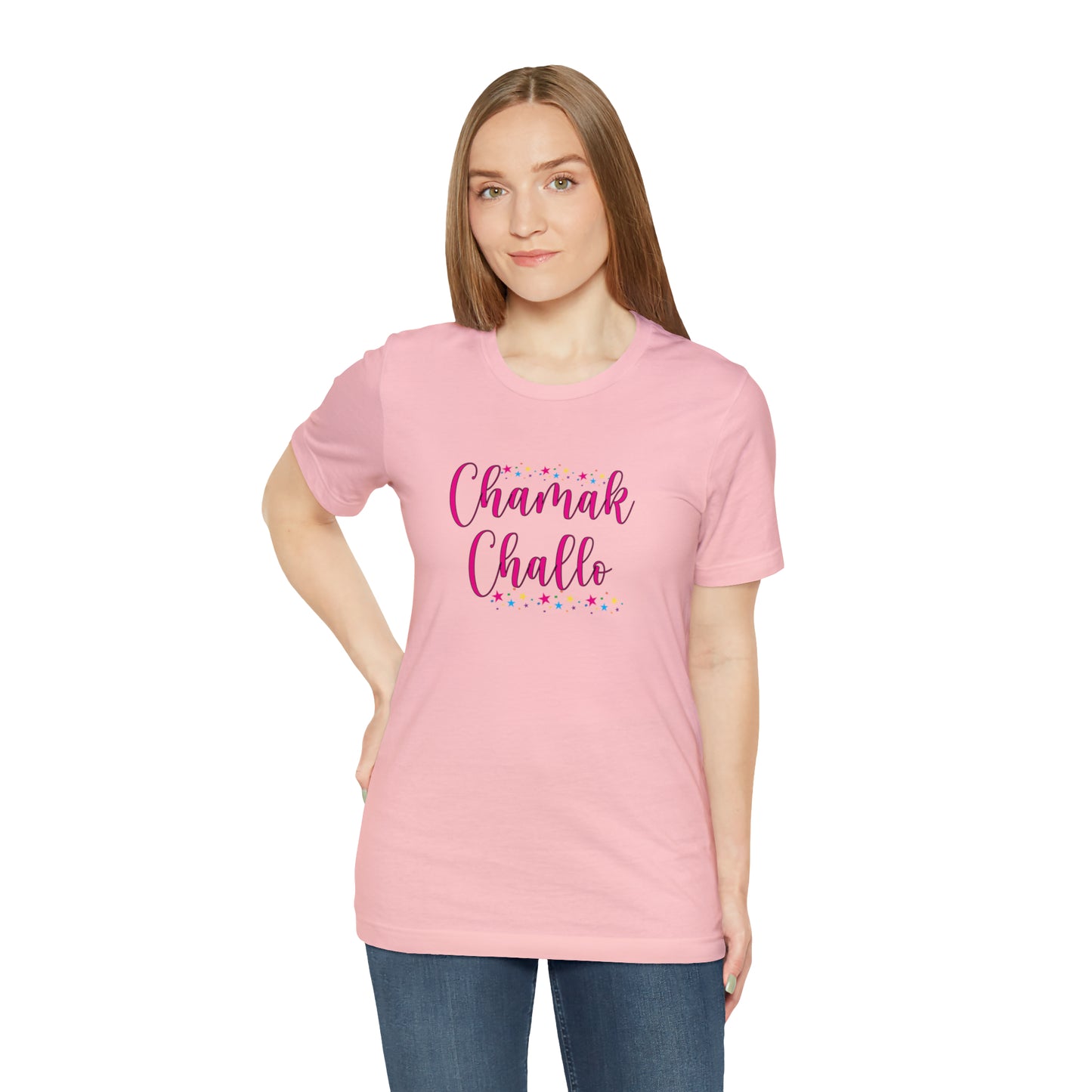 Chamak challo Jersey Short Sleeve Tee