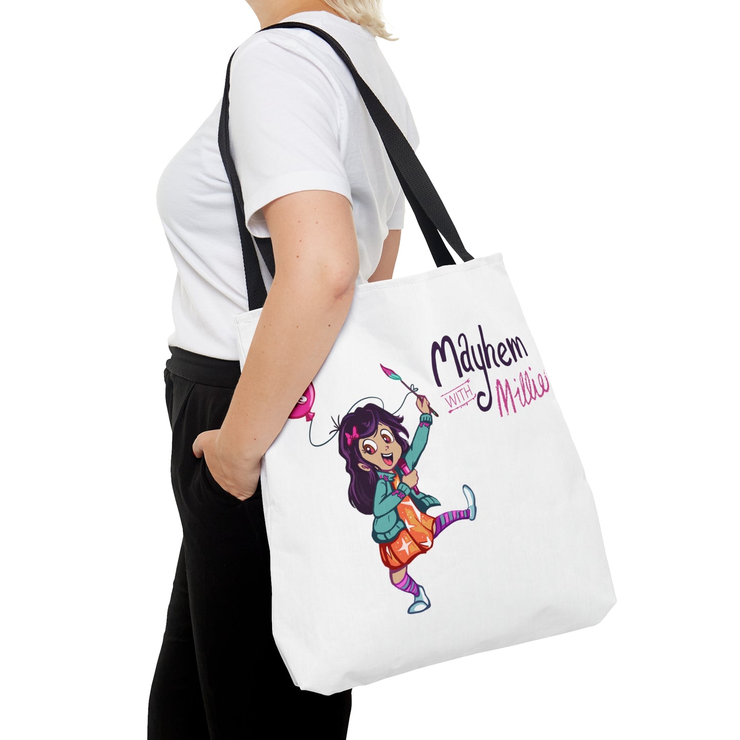 Tote Bag (AOP) Mayhem with Millie