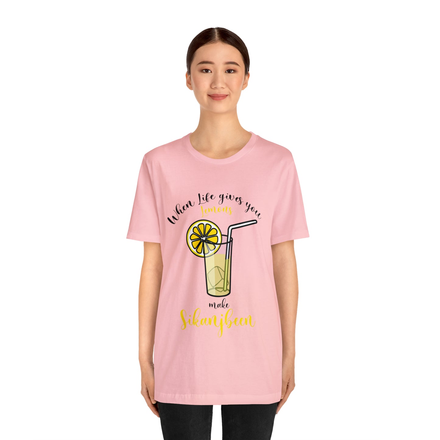When life gives you lemon Jersey Short Sleeve Tee
