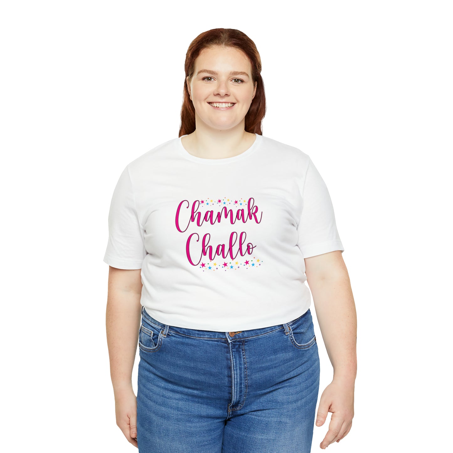 Chamak challo Jersey Short Sleeve Tee