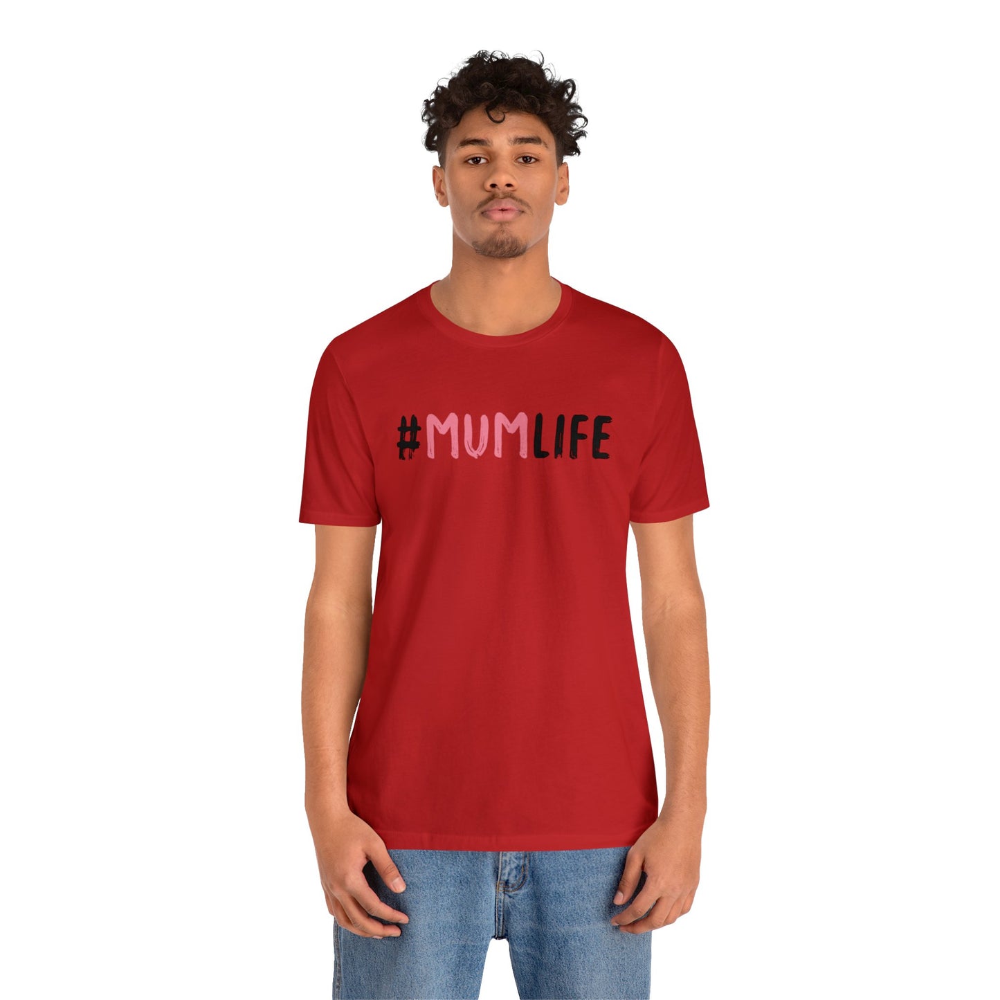 Mum Life Jersey Short Sleeve Tee