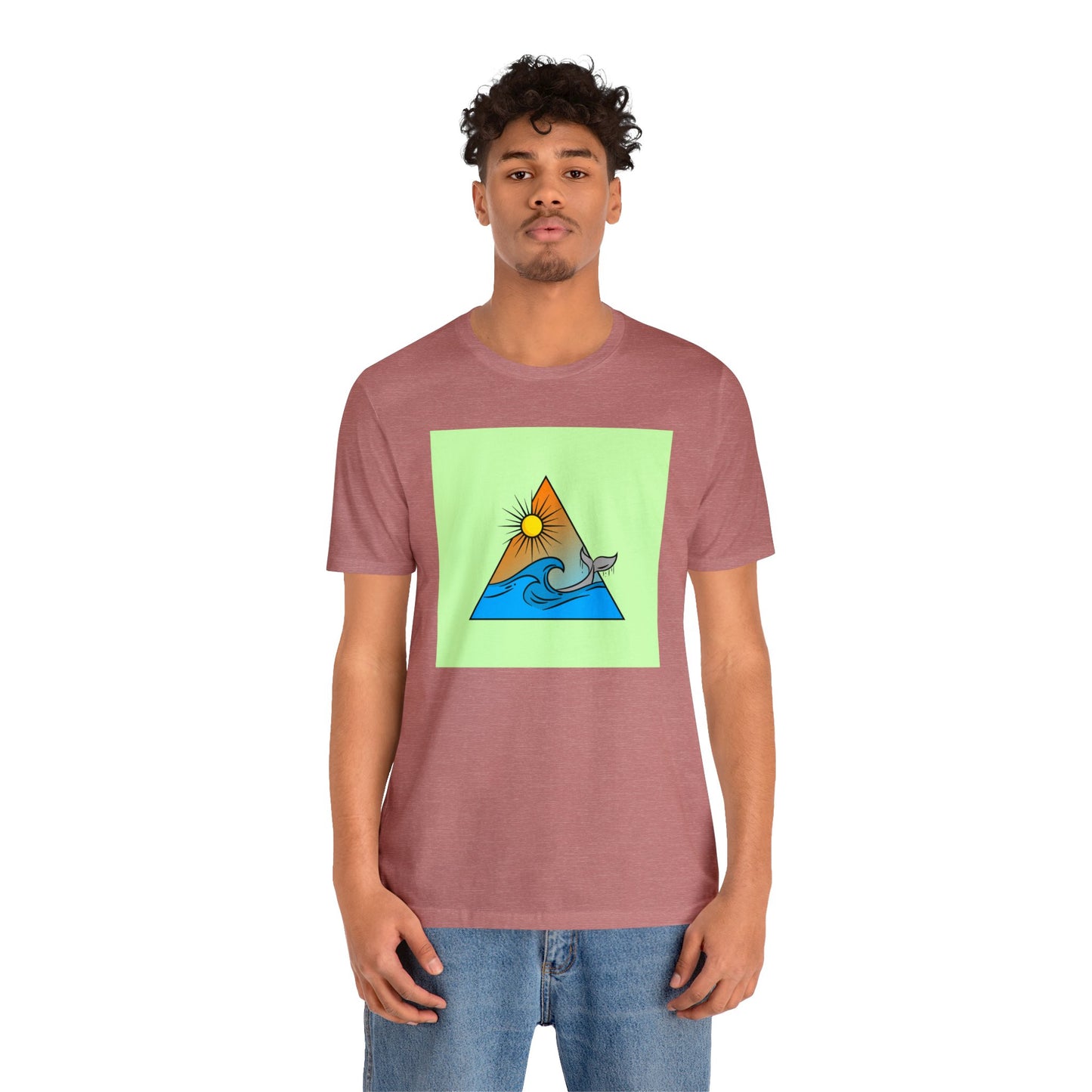 Sea Sunset Unisex Jersey Short Sleeve Tee
