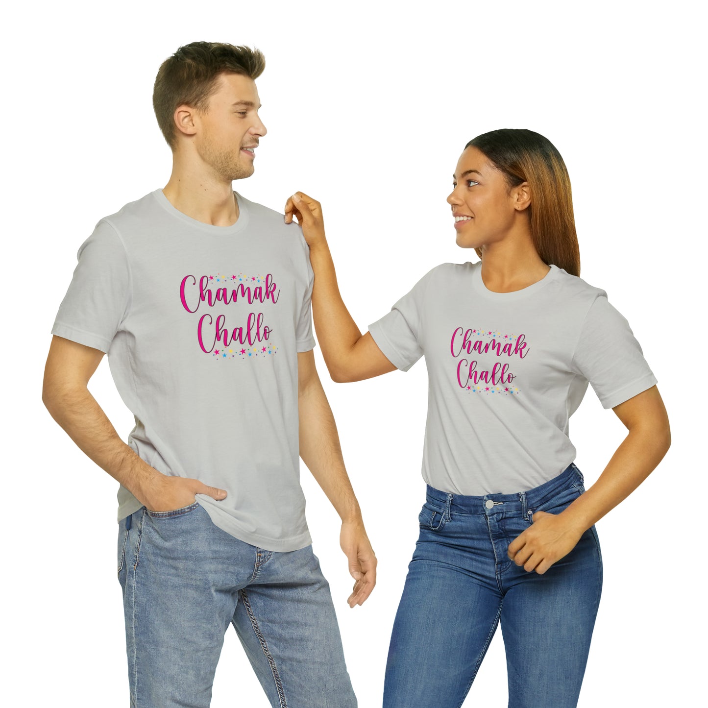 Chamak challo Jersey Short Sleeve Tee