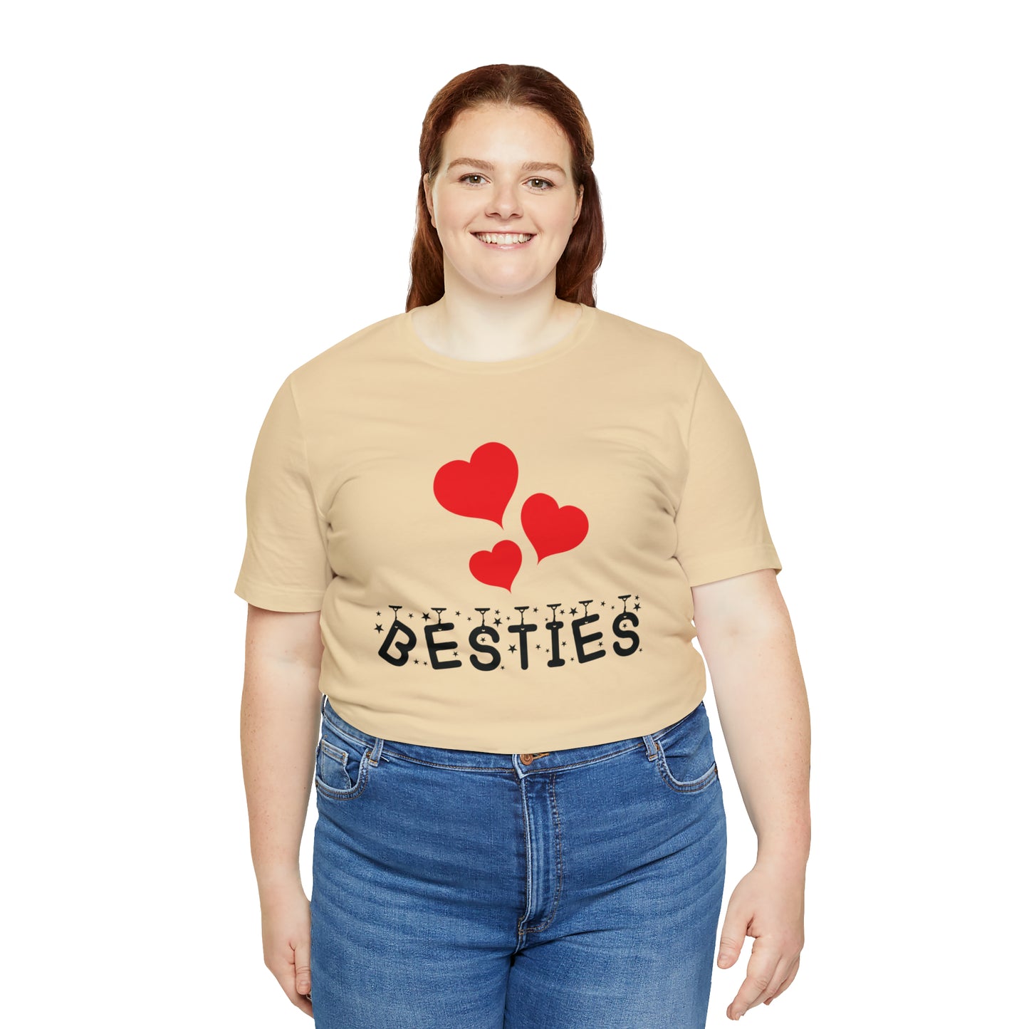 Besties Jersey Short Sleeve Tee